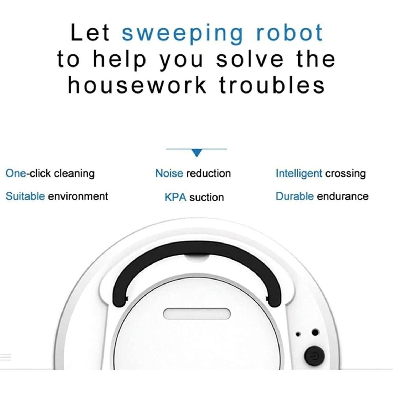 Aspiradora Robot Beyori Inteligente 6.5cm Carga Automática