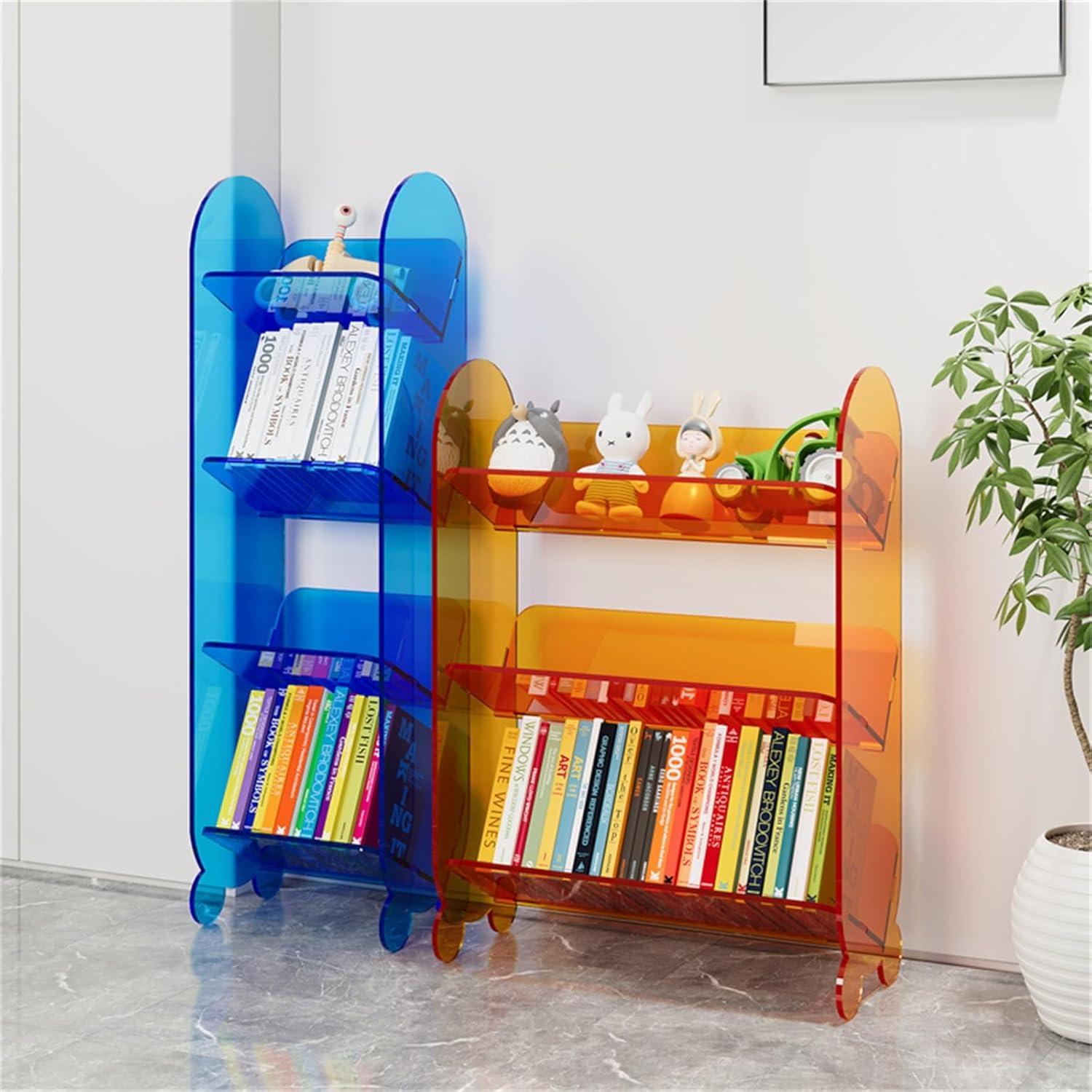 Estantería Acrílica Zoneshare 1 Nivel Pequeño Negro