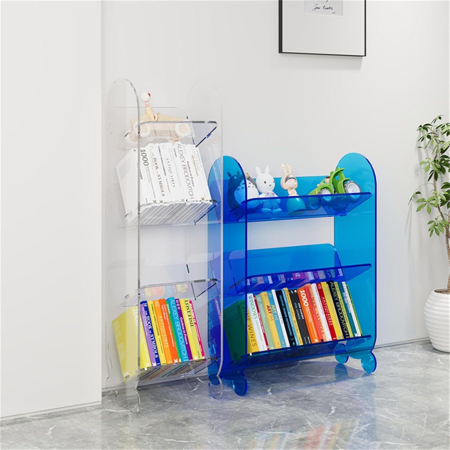 Estantería Acrílica Zoneshare 1 Nivel Pequeño Negro