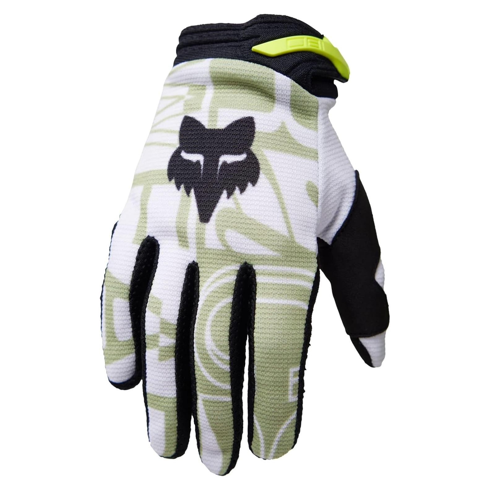 Guante de Motocross Fox Racing Yth 180 Verde Pálido