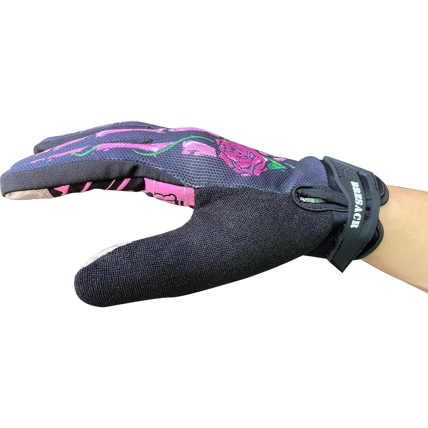 Guantes de Ciclismo BRZSACR Rosa Talla Pequeña Antideslizantes