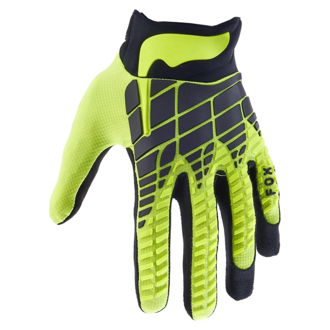 Guante de Motocross Fox Racing 360 Amarillo Fluorescente Grande