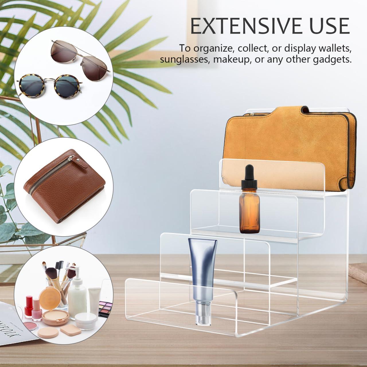 Soporte de Exhibición de Acrílico DOITOOL 4 Niveles 15.5cm