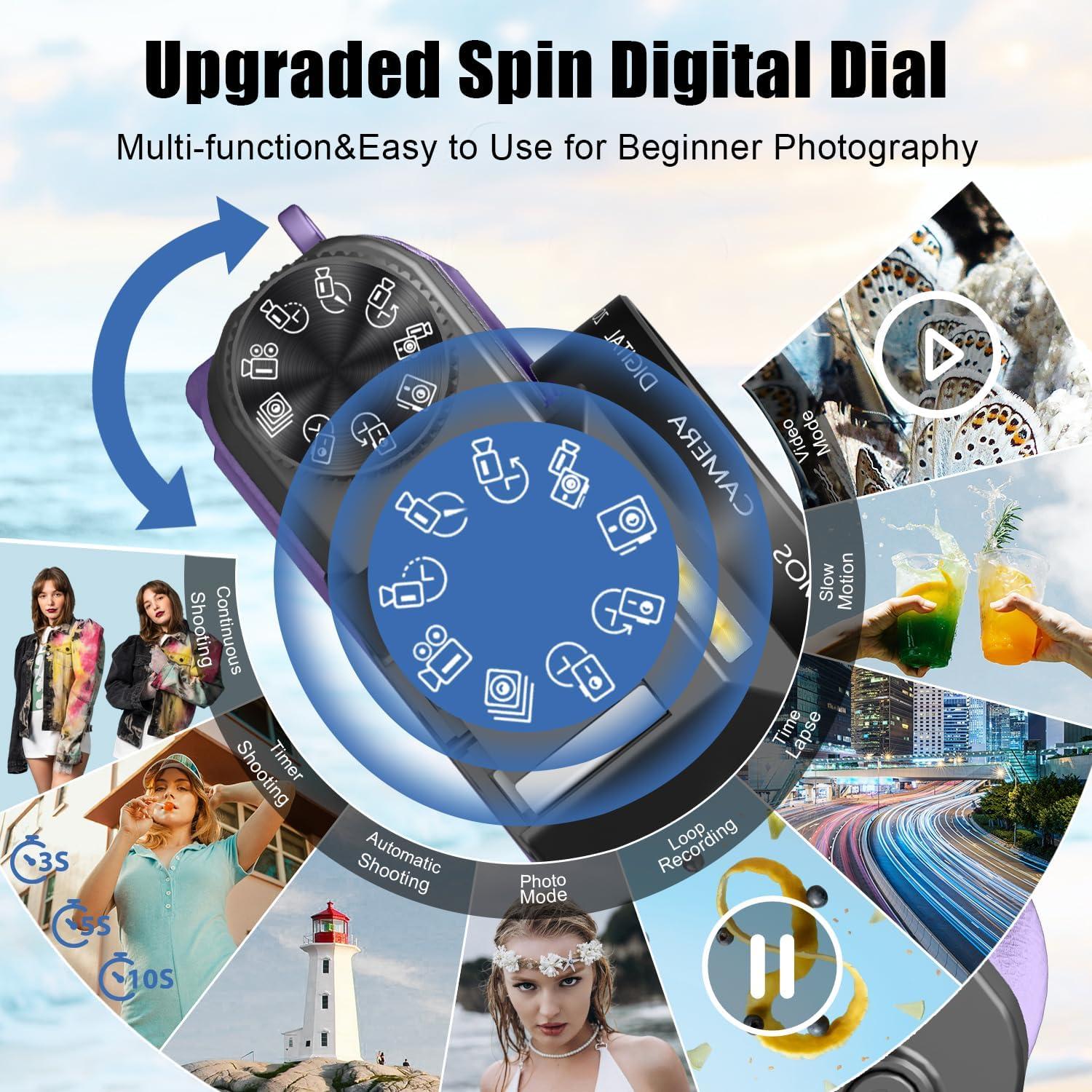 Cámara Digital 6K WIKICO WX02-6K 64MP Zoom 16X Pantalla 3"