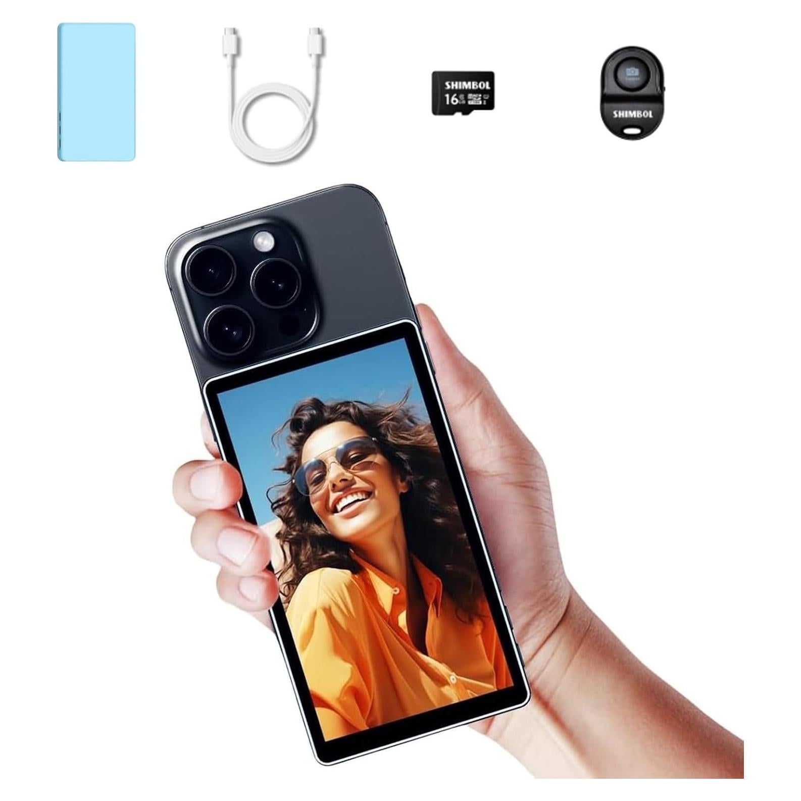 Monitor de Vlog Shimbol CP5 5" FHD 1080P Bluetooth 50m