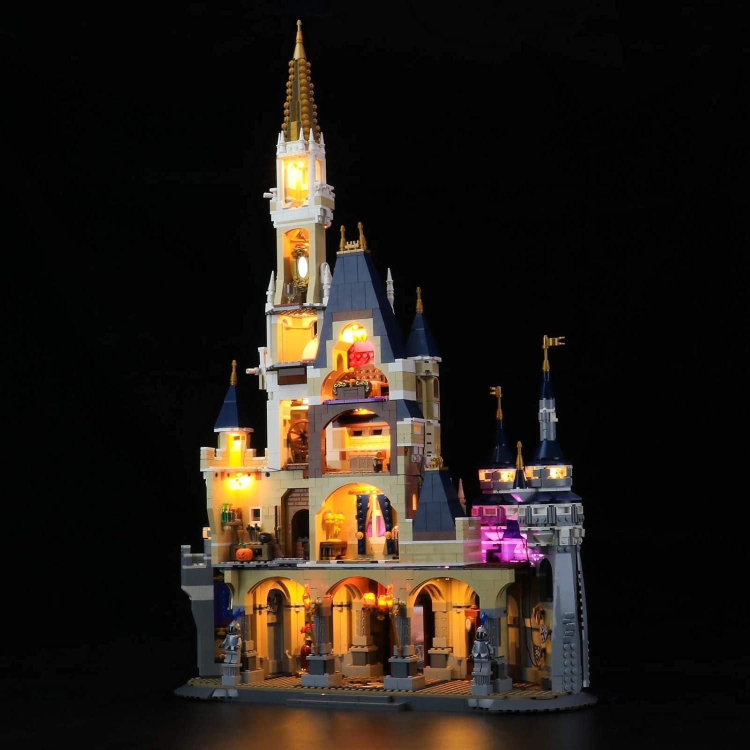 Kit de Iluminación LED Briksmax para Lego Castillo Disney
