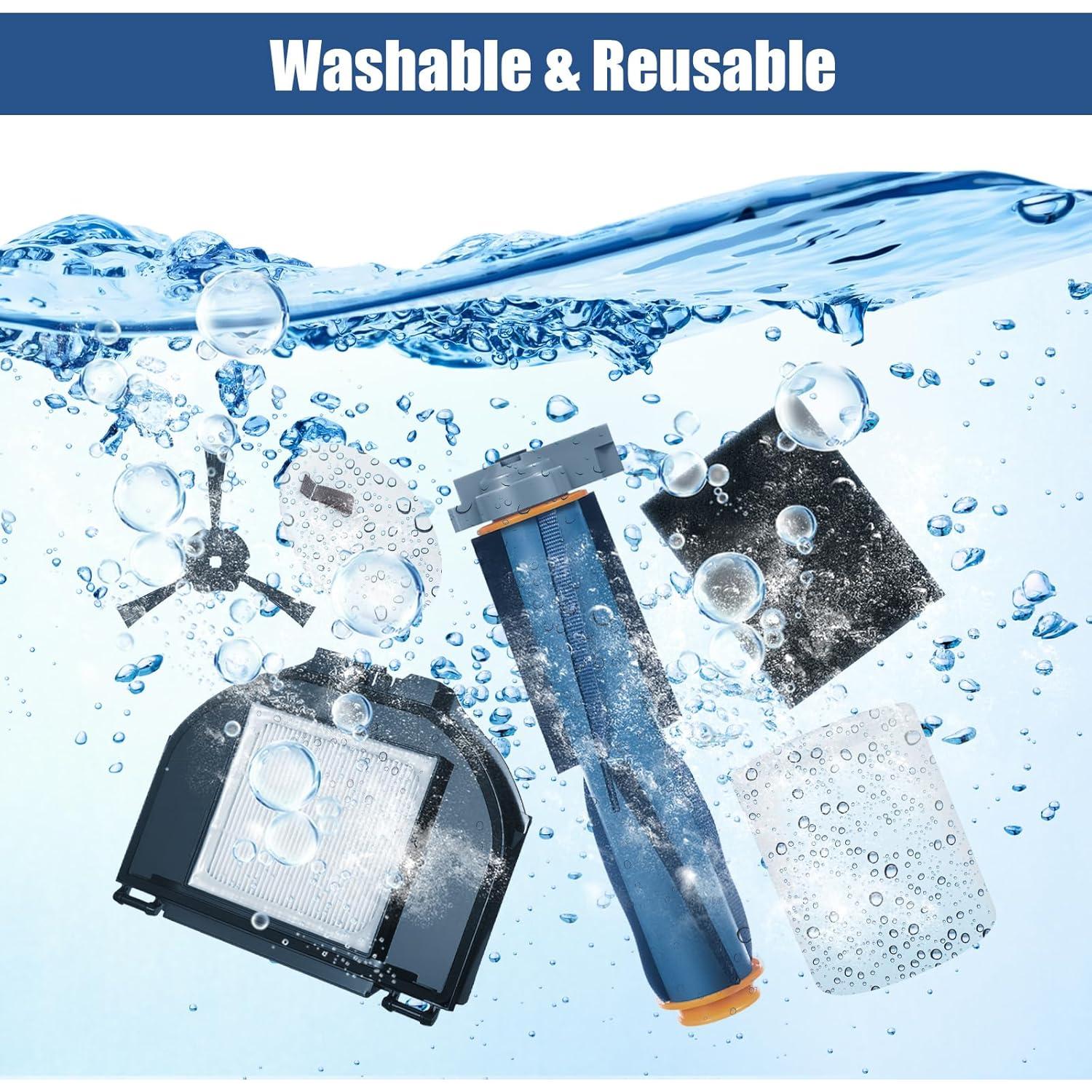 Piezas de Repuesto para Aspiradora Shark AV2310AE - 1 Cepillo, 2 Filtros HEPA