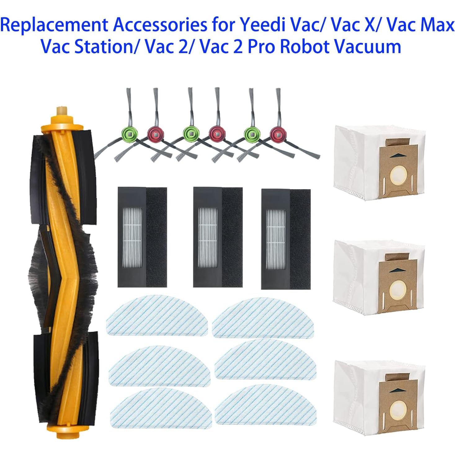 Kit de Accesorios de Reemplazo Yeedi Vac 2 Pro - 19 Piezas