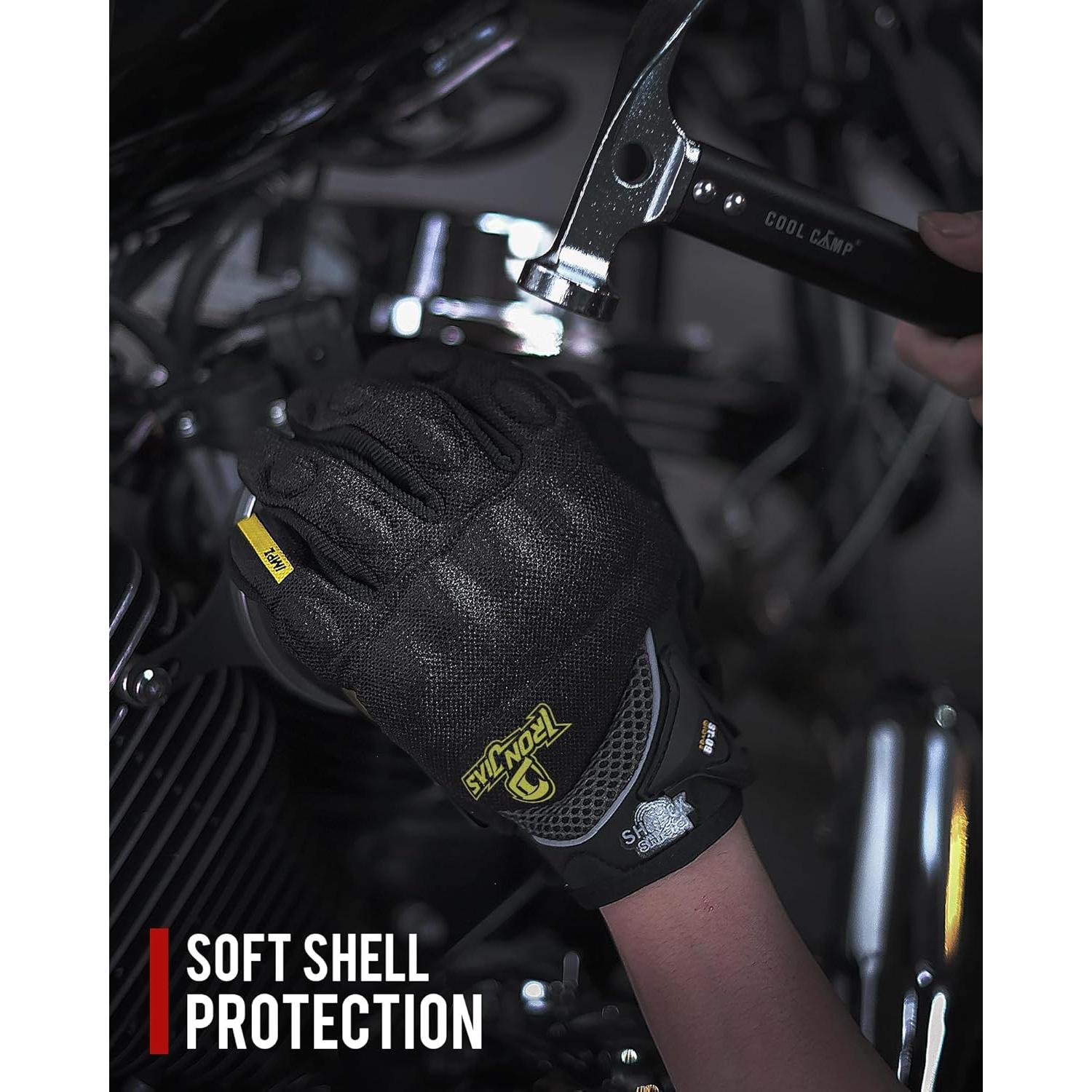 Guantes de Motocicleta BORLENI X-Large Transpirables