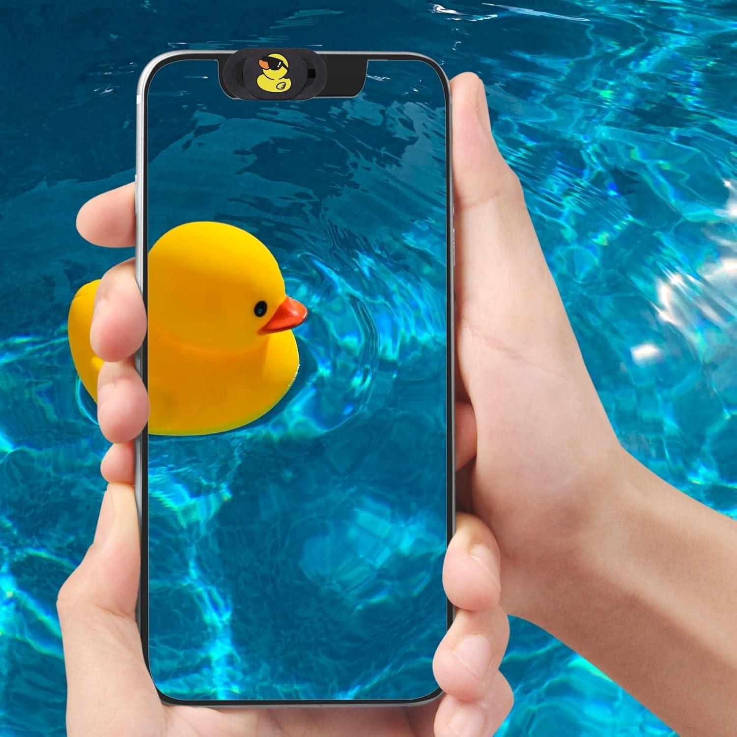 Cubierta de Webcam VeekyVicky Pato Ultra Delgado 3 Paquetes