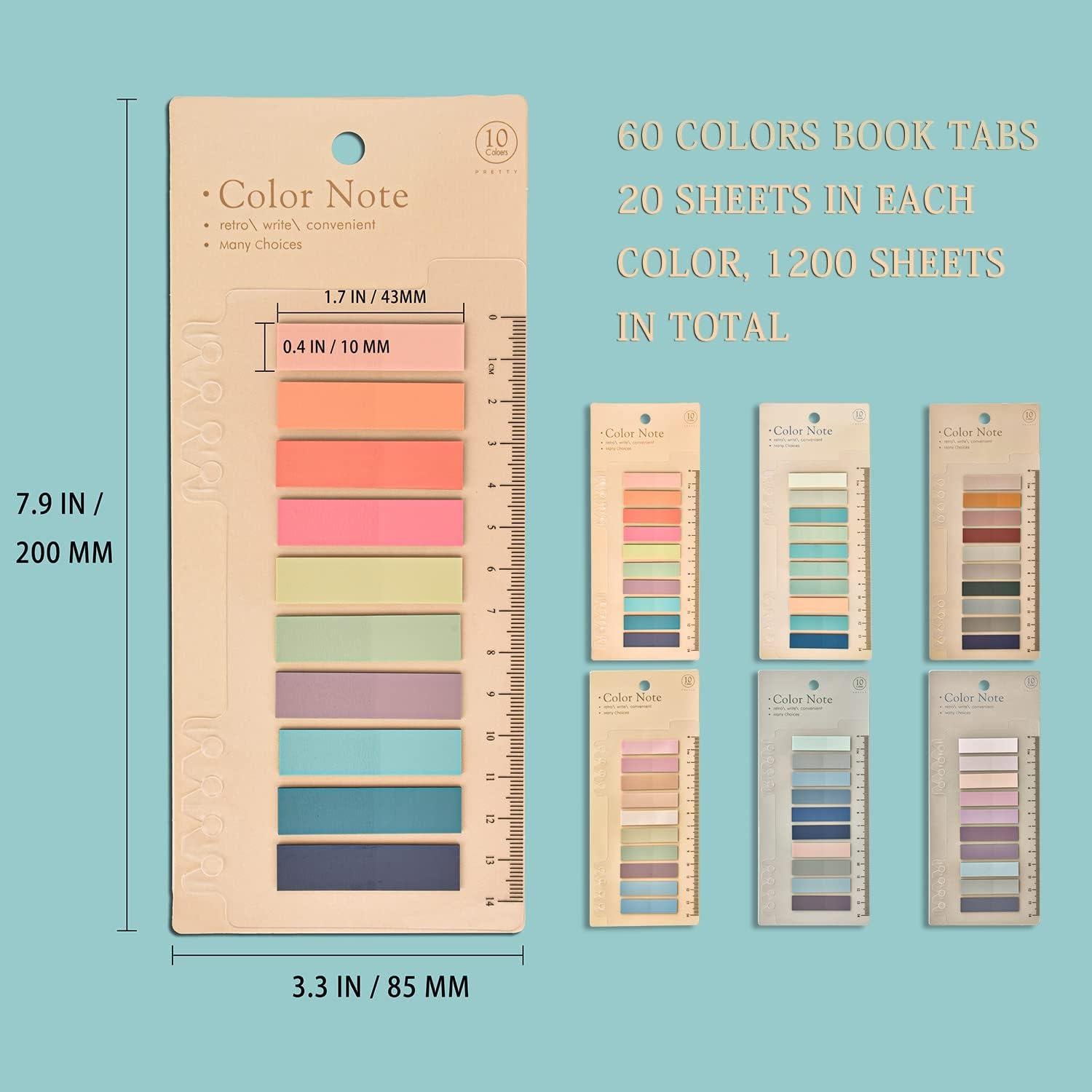 Pestañas Adhesivas Morandi 1200 Pcs AccEncyc 4.39x1.09 cm