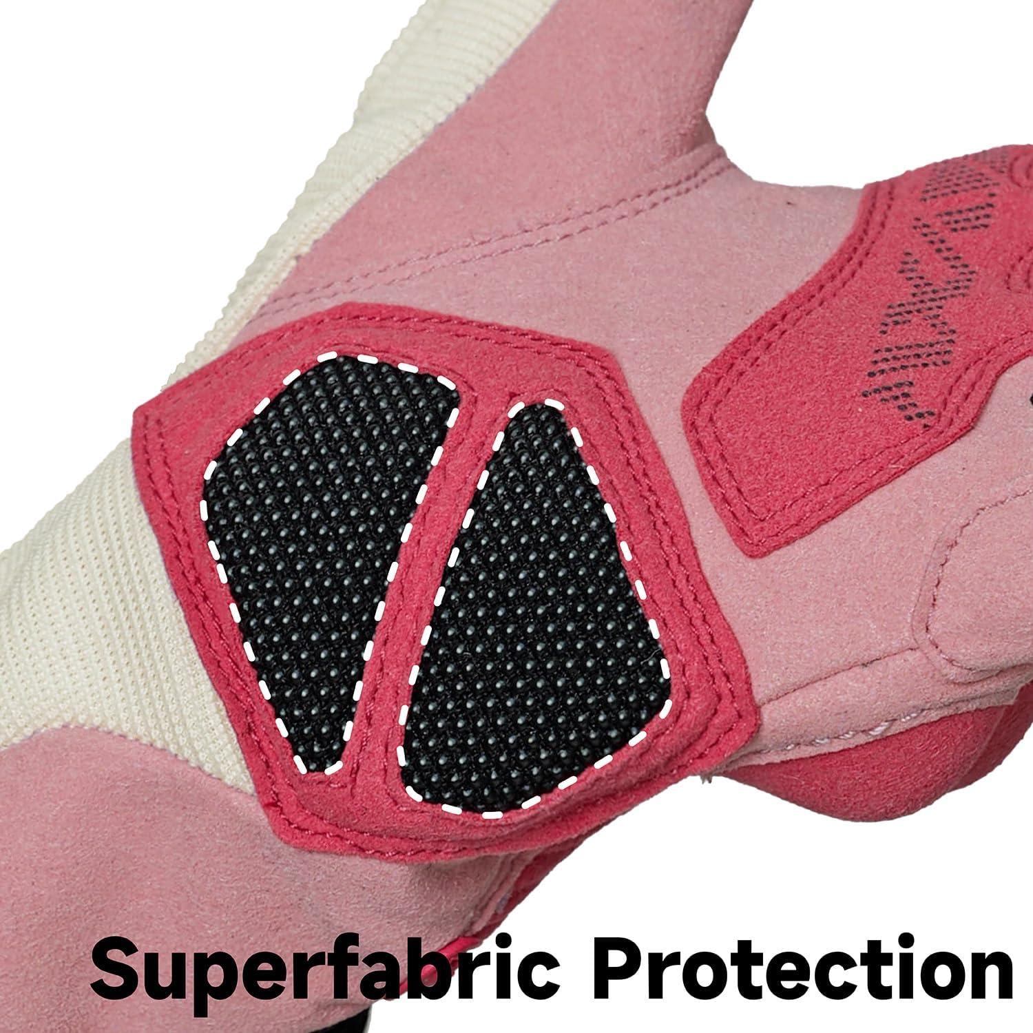 Guantes de Motocicleta VXW VMG327 Táctiles Unisex Verde