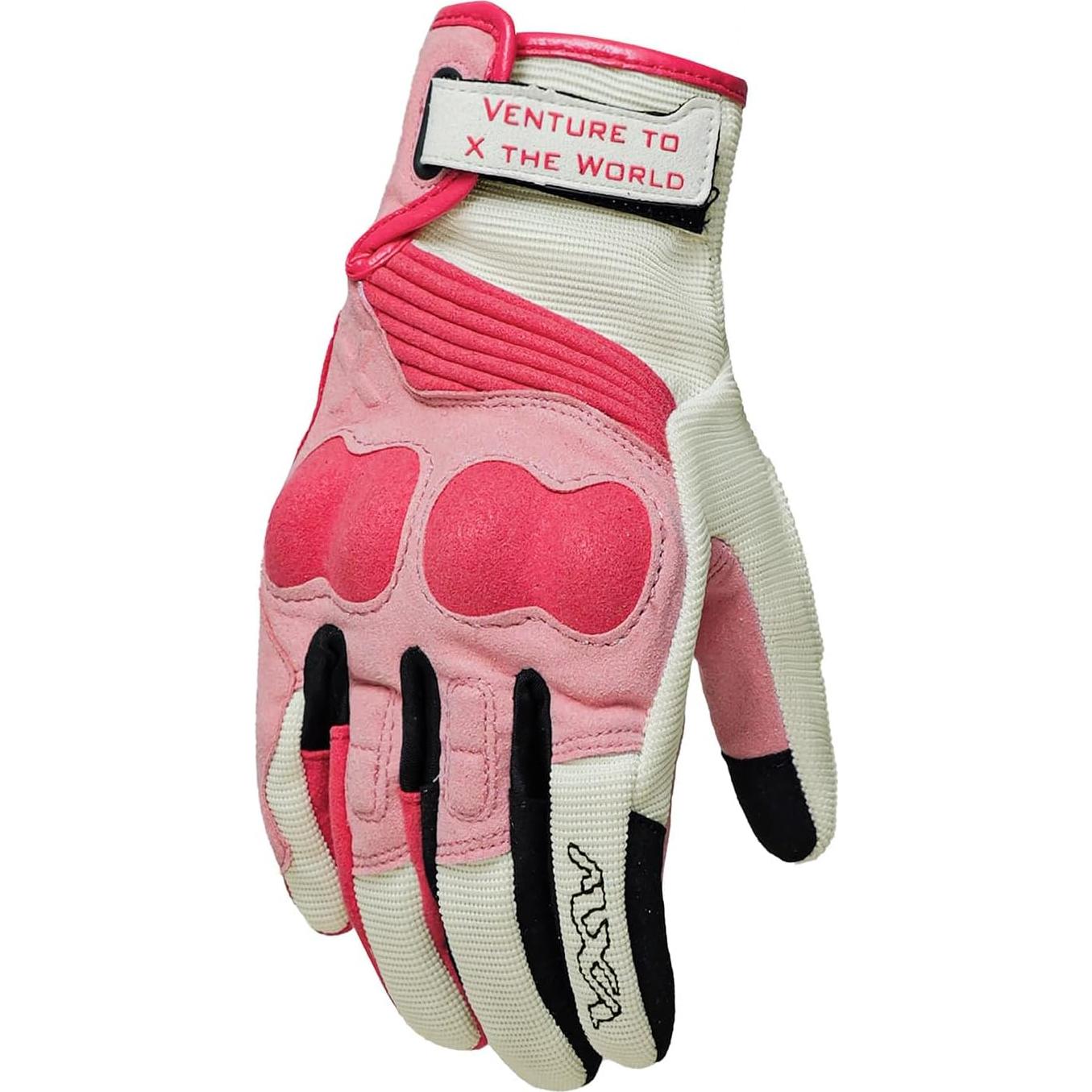 Guantes de Motocicleta VXW VMG327 Táctiles Unisex Verde