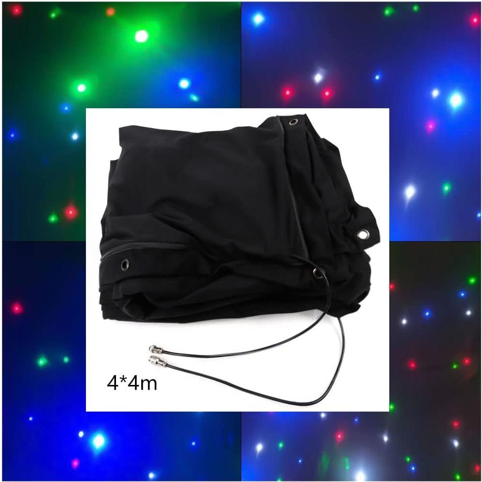 Fondo de Estrella LED 4x4m BRICZUNA para Escenario RGBW