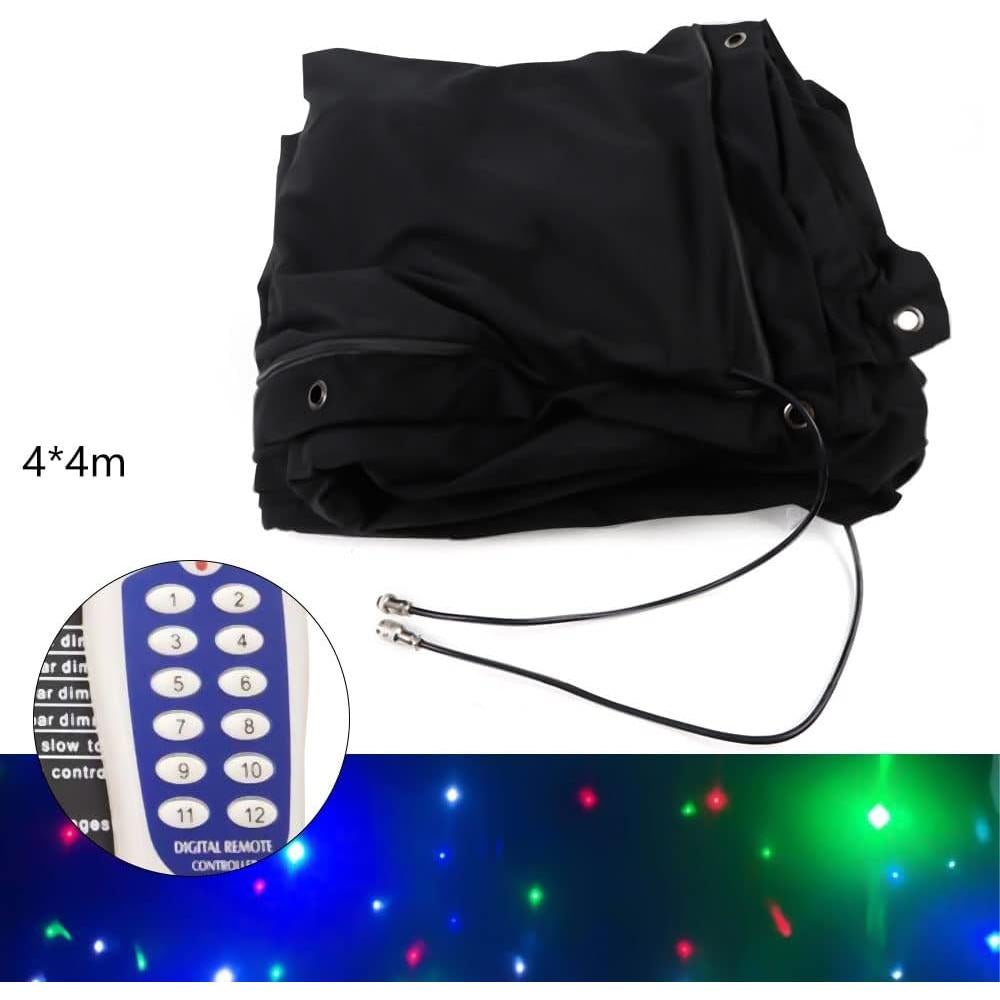 Fondo de Estrella LED 4x4m BRICZUNA para Escenario RGBW