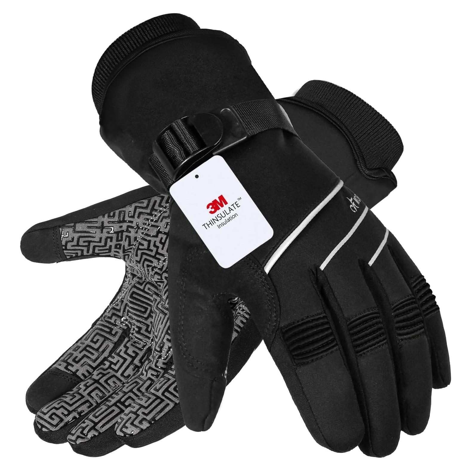 Guantes de Invierno MOREOK MK020F Térmicos Impermeables