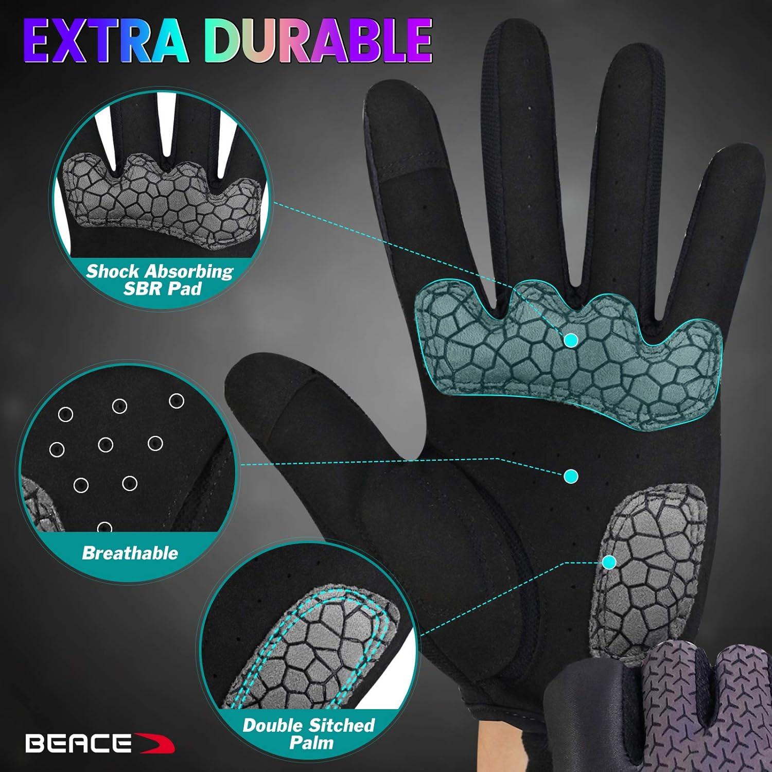 Guantes de Ciclismo BEACE para Mujeres - Antideslizantes