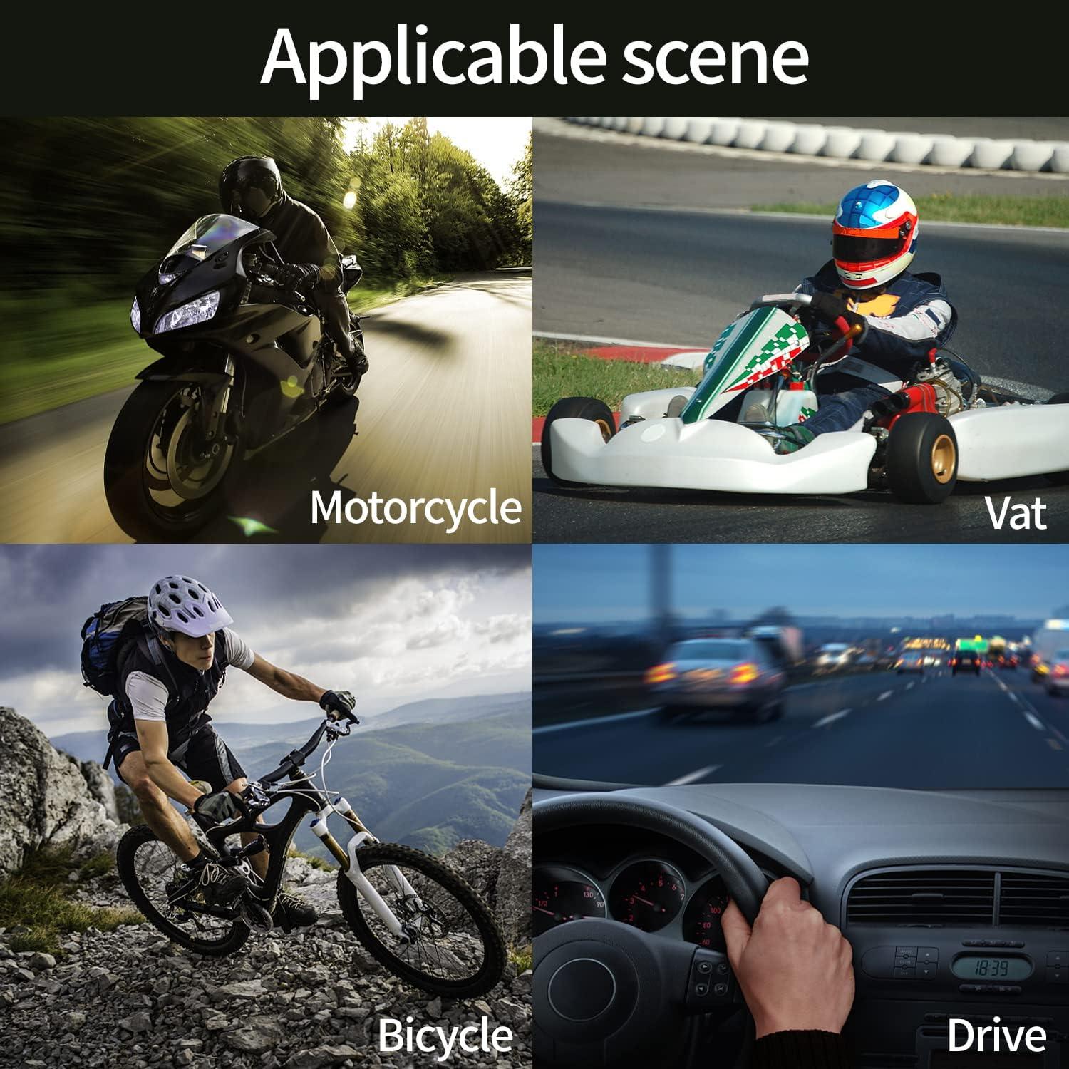 Guantes de Cuero FXC para Motocicleta Táctiles Hombre