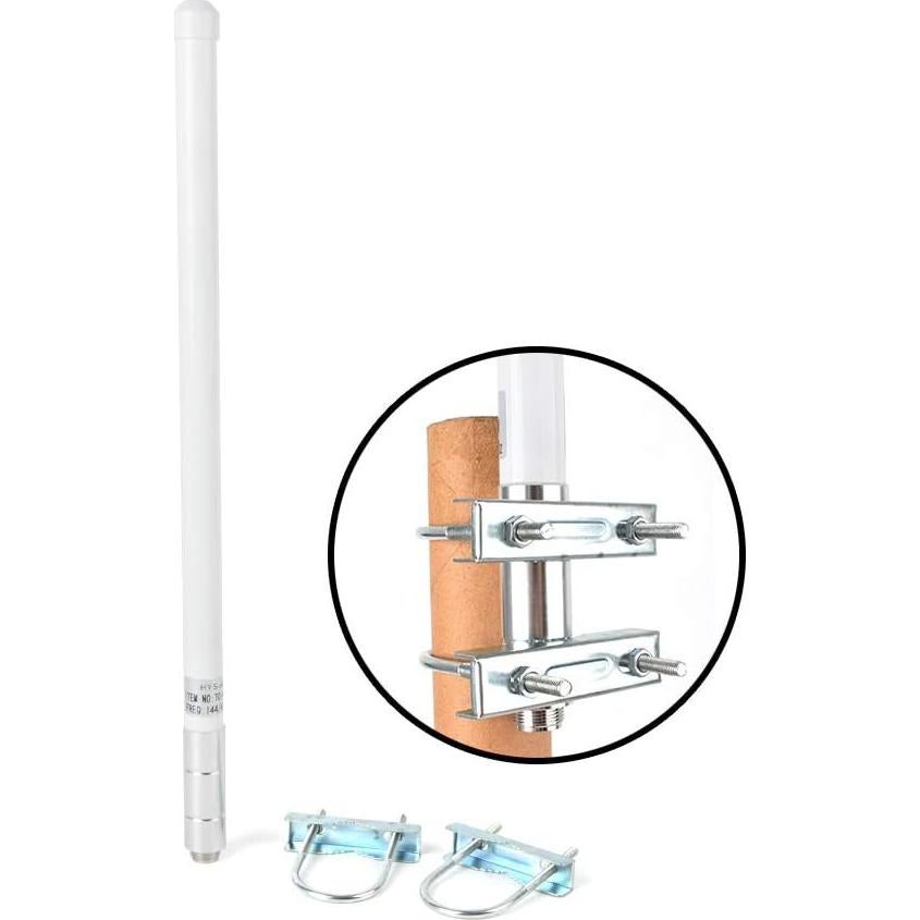 Antena HYS TC-40UV Doble Banda VHF UHF 2.5dBi 100W 40cm