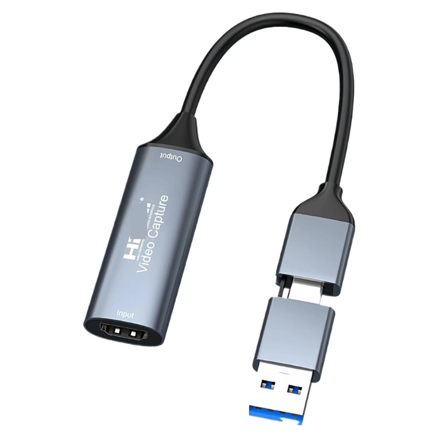 Tarjeta de Captura de Video YXX7XY 4K HDMI a USB Tipo-C