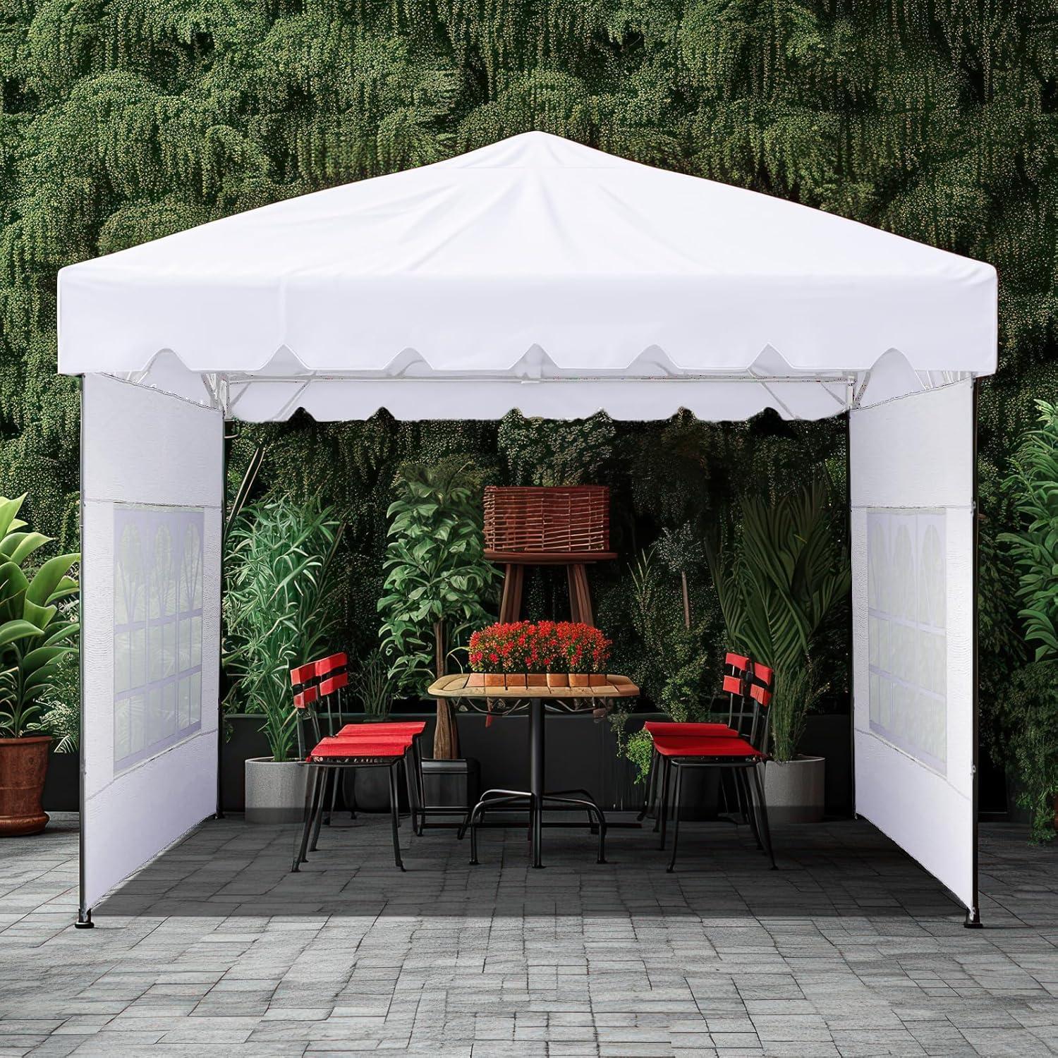 Paredes Laterales de Carpa Windyun 6 Pcs con Ventanas 3x2m