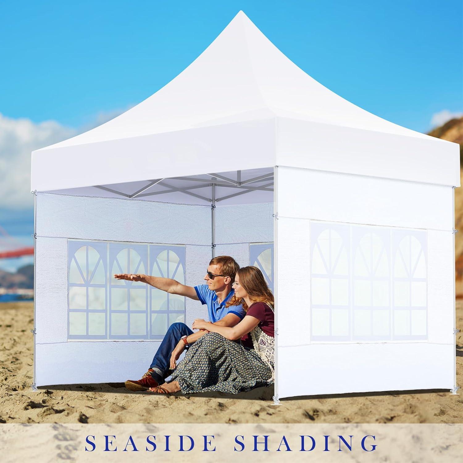 Paredes Laterales de Carpa Windyun 6 Pcs con Ventanas 3x2m