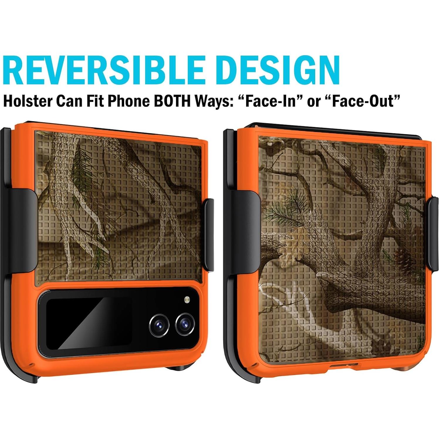 Funda Dura Slim Nakedcellphone para Motorola RAZR 2023 Camo