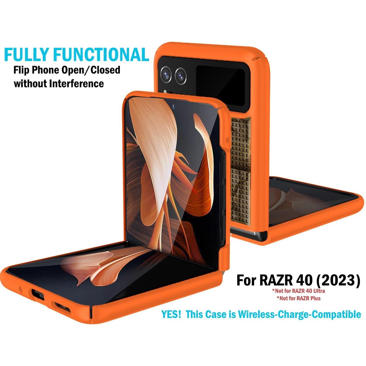 Funda Dura Slim Nakedcellphone para Motorola RAZR 2023 Camo