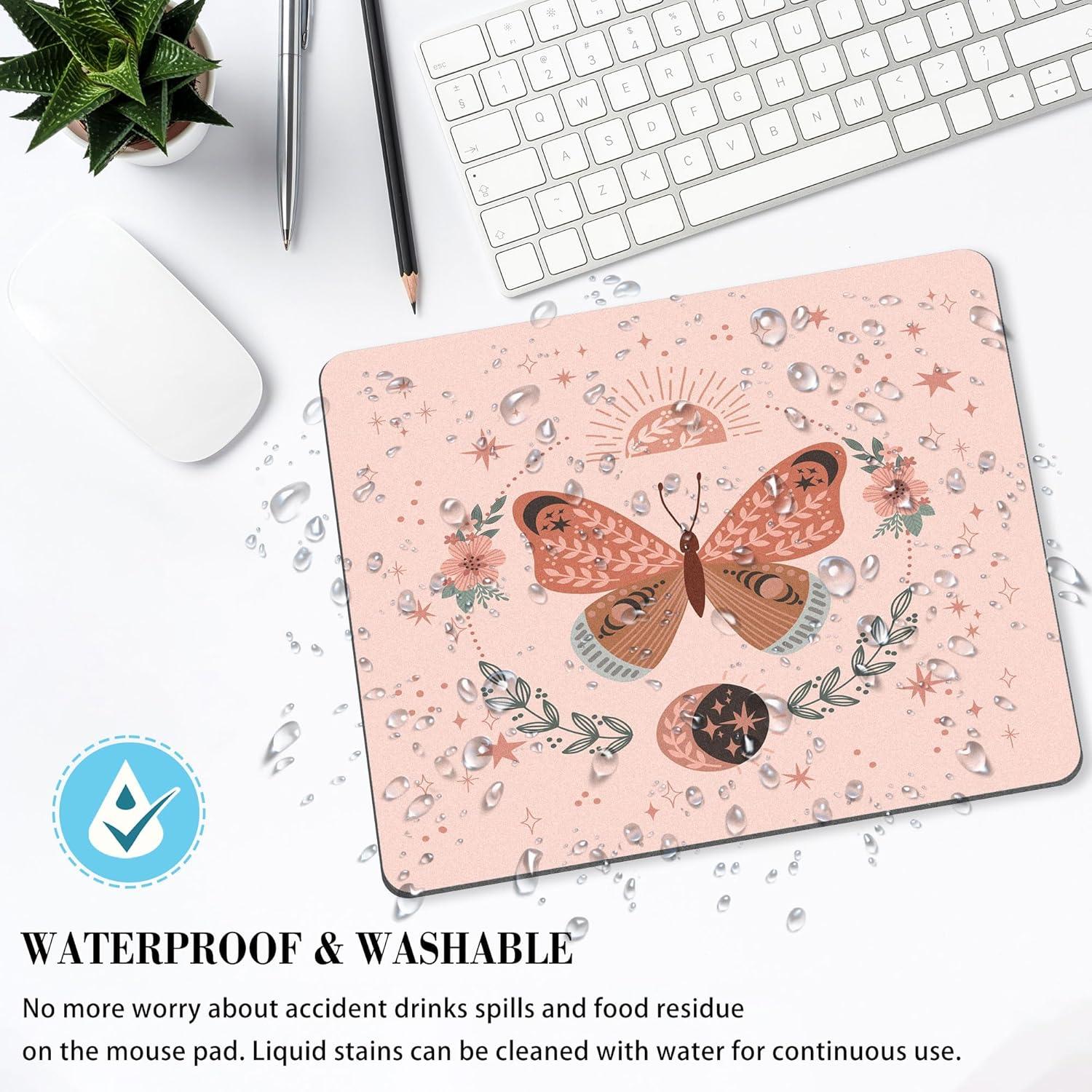 Alfombrilla de Ratón BOONEST Rosa Bebé 240x200mm Lavable