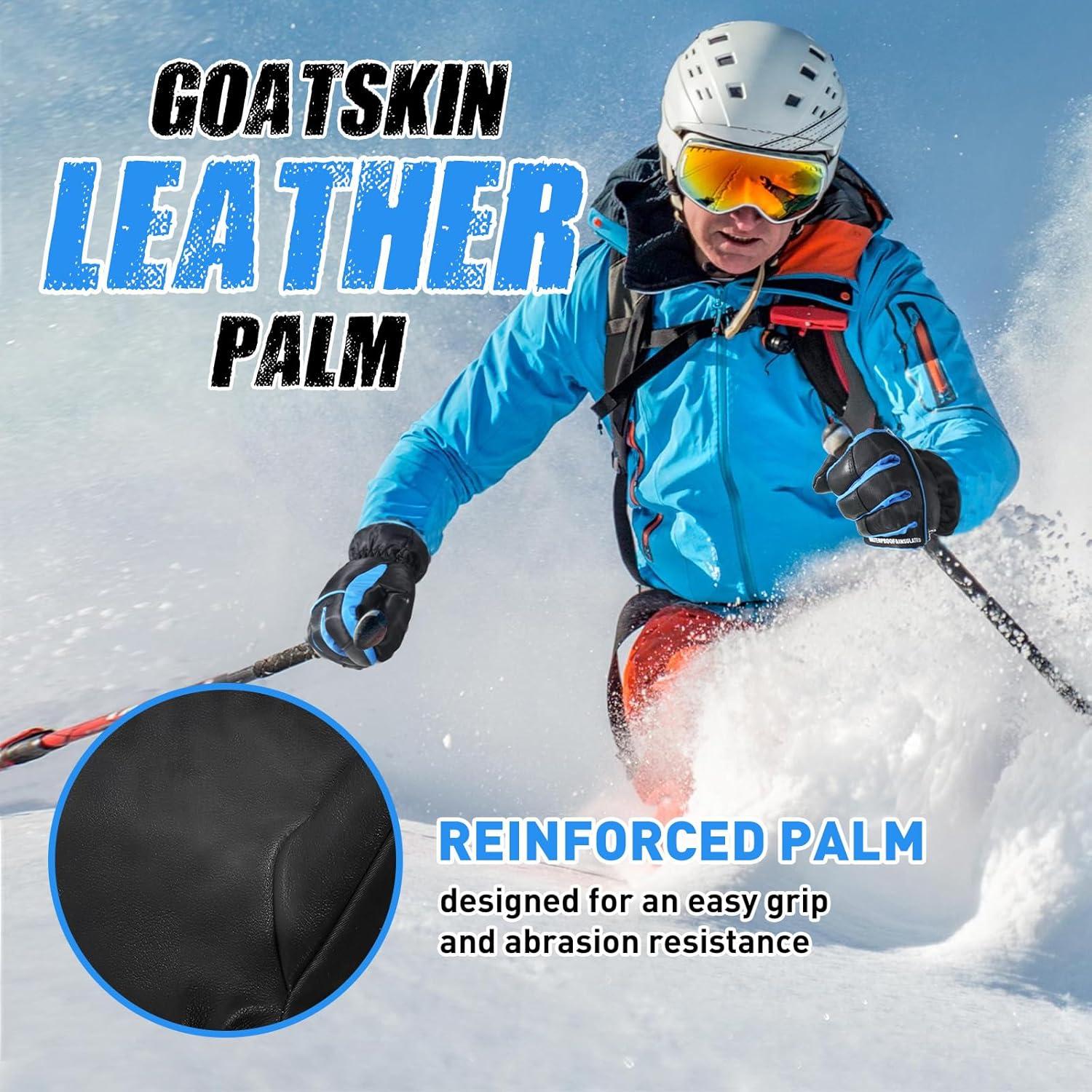 Guantes de Trabajo Aislados HANDLANDY Impermeables Talla Grande