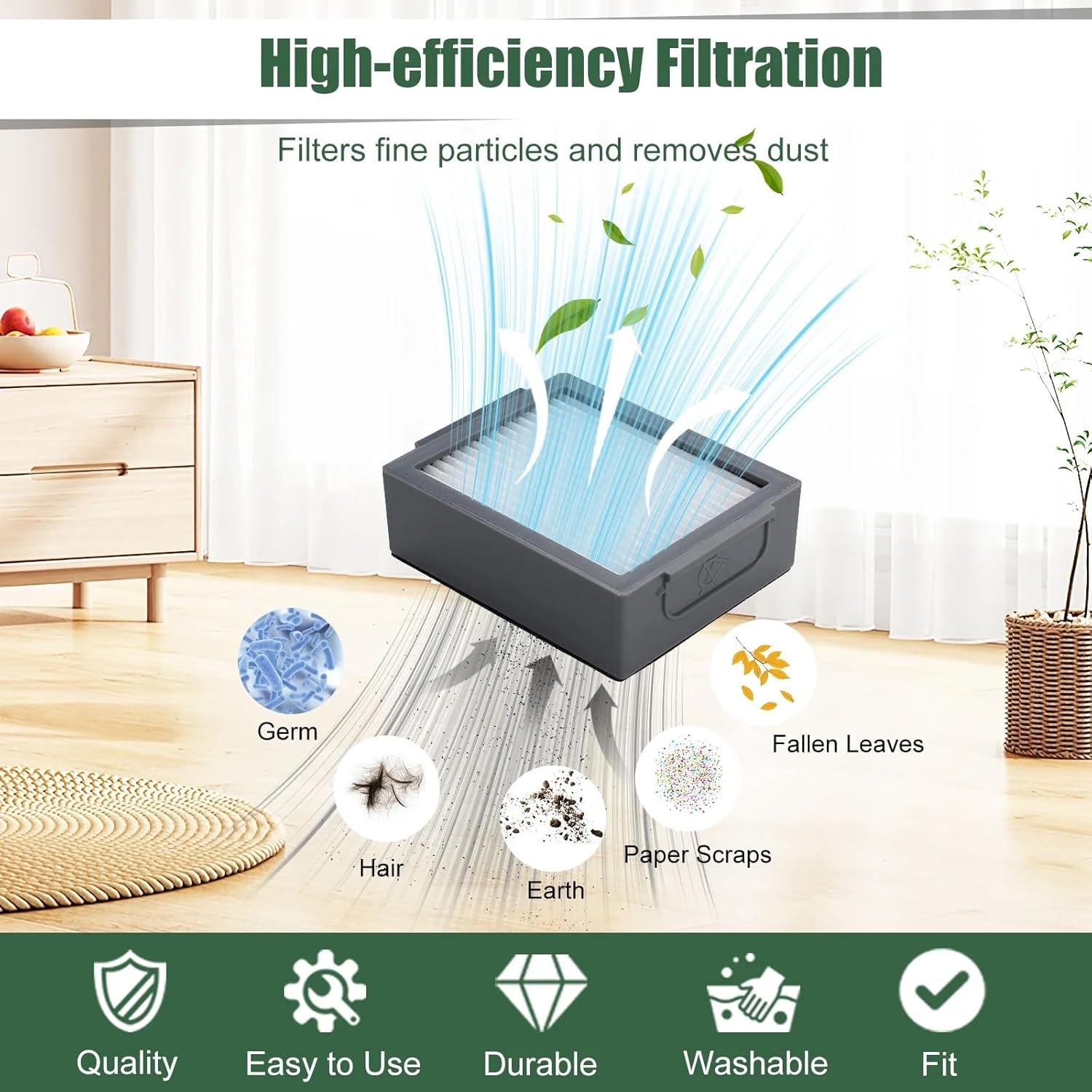 Kit de Piezas de Repuesto Detetap para iRobot Roomba - 12 Piezas