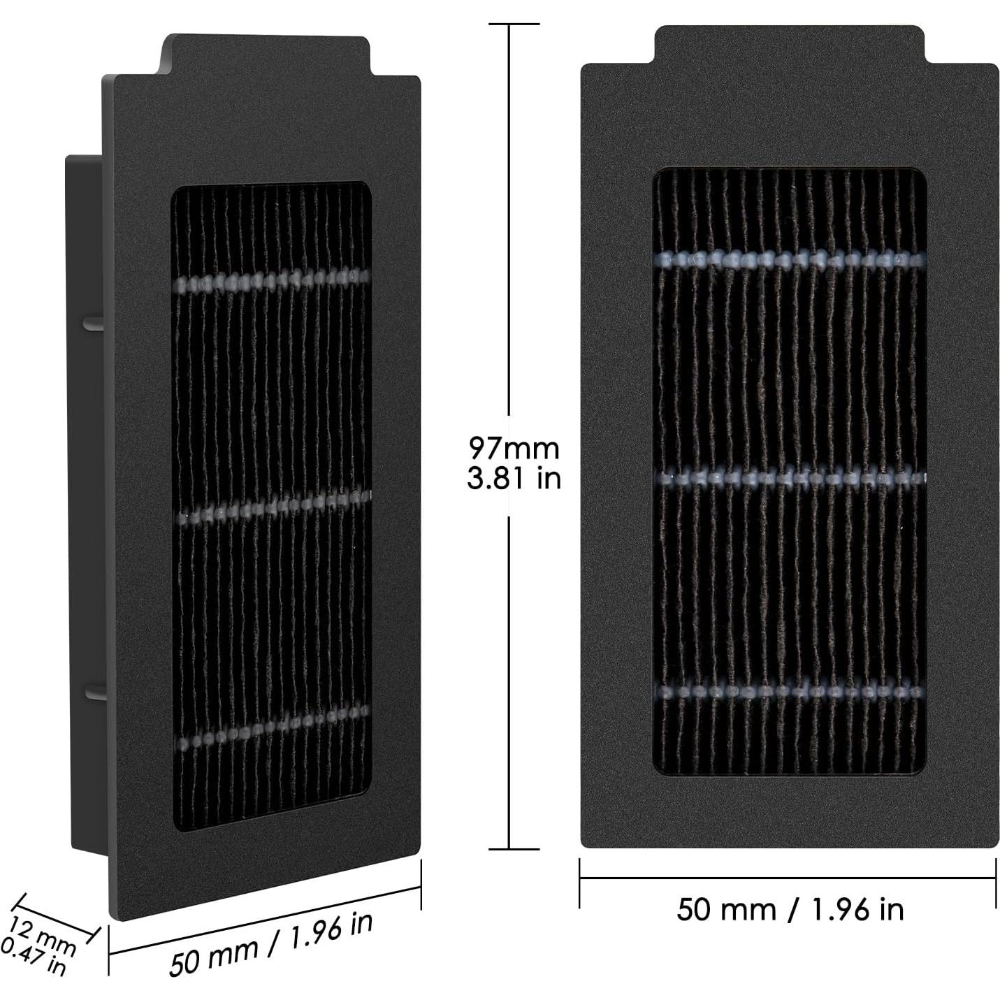 Filtros HEPA de Reemplazo LemonRunRun para ECOVACS T50 Pro - 3 Piezas