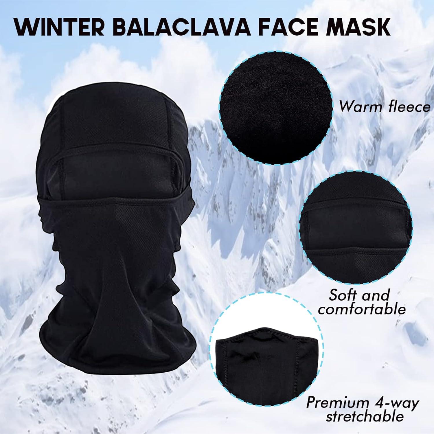 Guantes de Esquí CAMYOD Impermeables con Pasamontañas Gratis