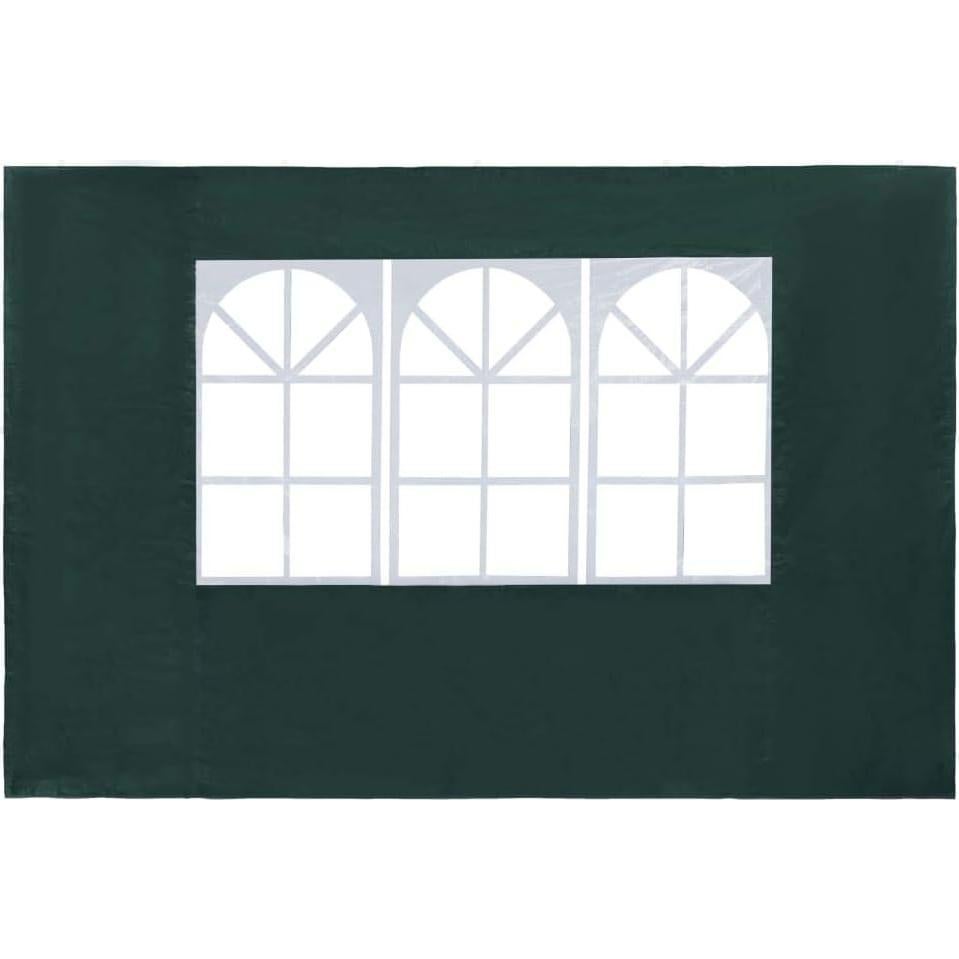 Pared Lateral Carpa de Fiesta MNISDFL Verde 2 Piezas 299.9x195cm