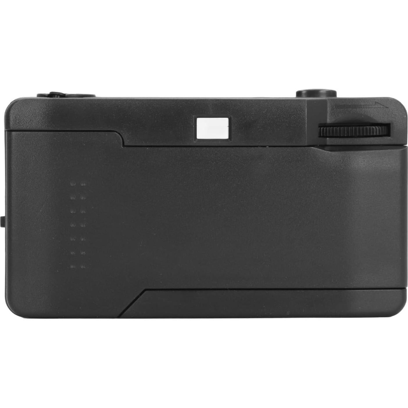 Cámara de película Zyyini 35mm reutilizable con flash - Negro