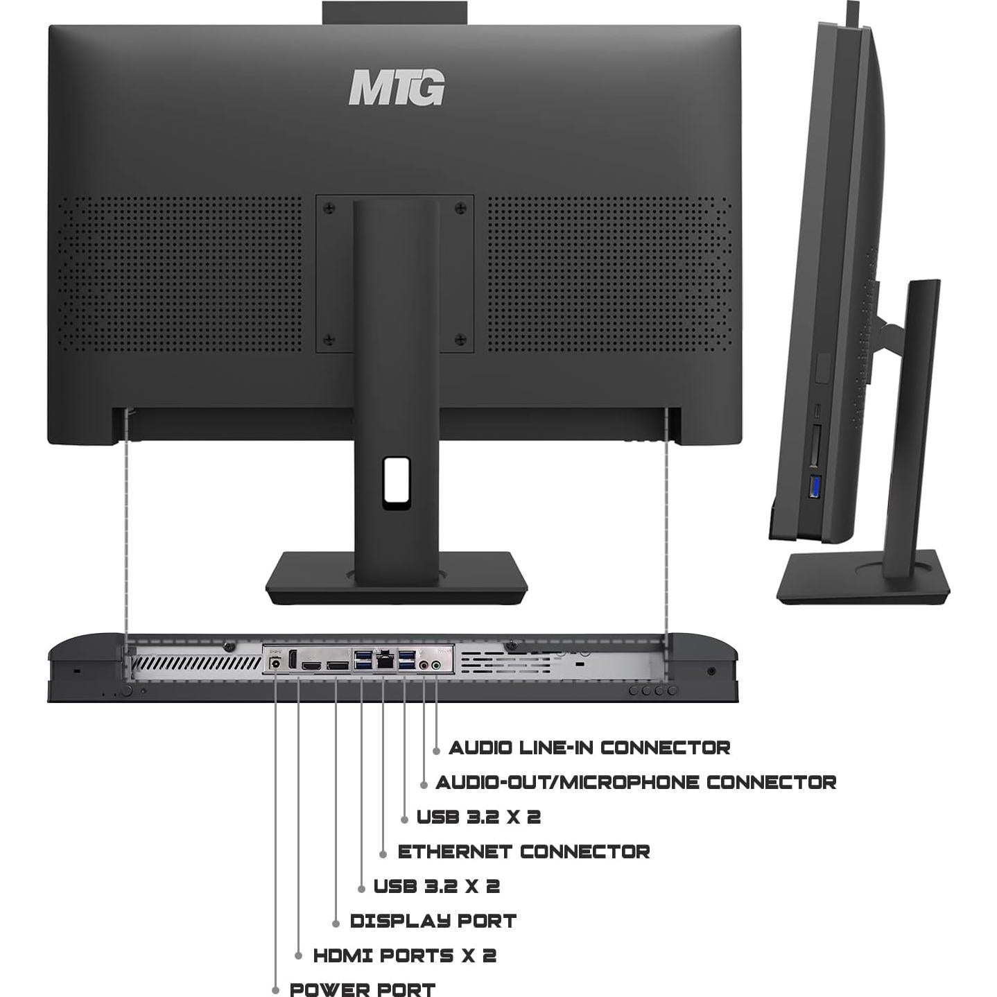 PC Todo en Uno MTG Yama 24" FHD Táctil, Intel i5, 16GB RAM, 1TB SSD