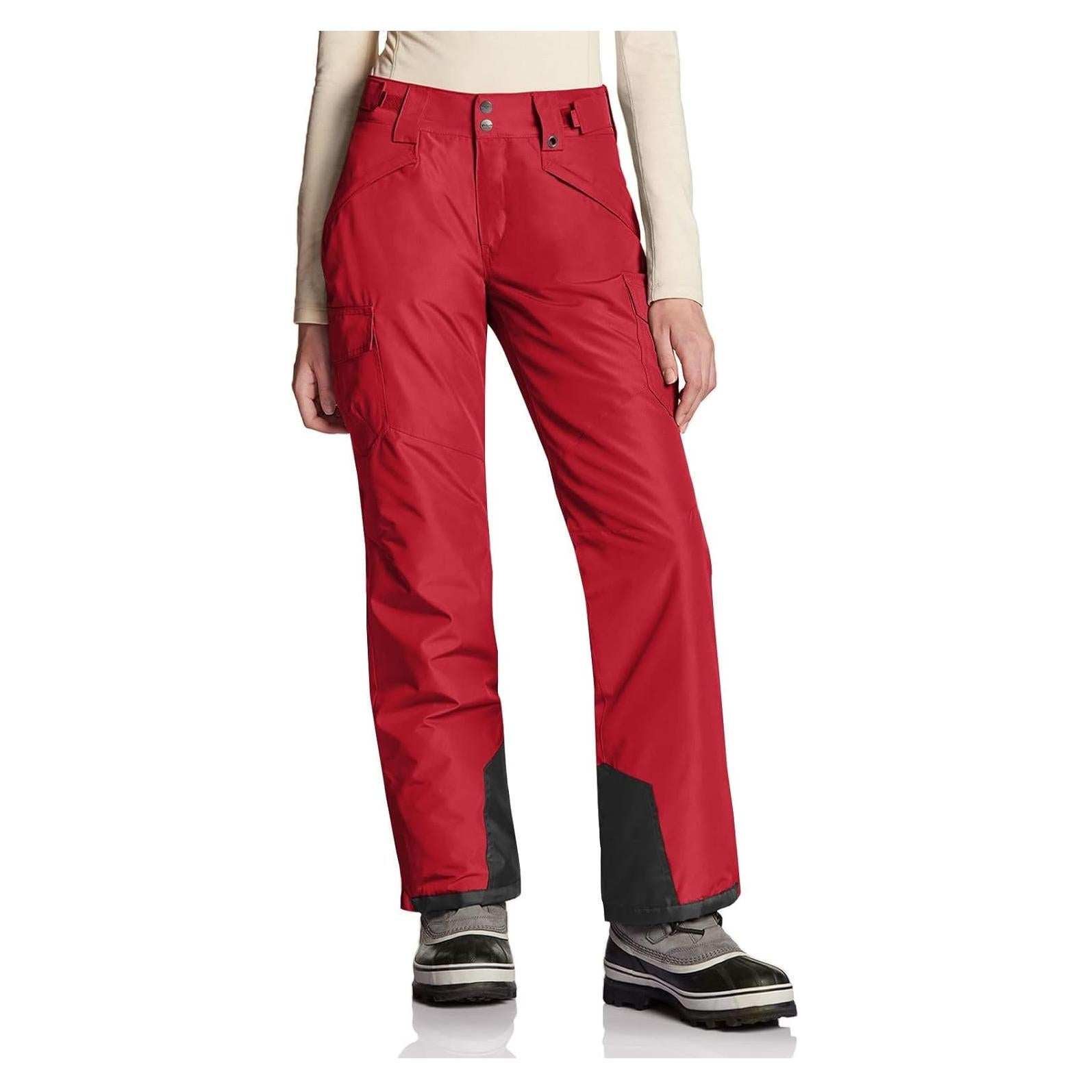 Pantalones de Nieve TSLA para Mujeres Aislados Impermeables