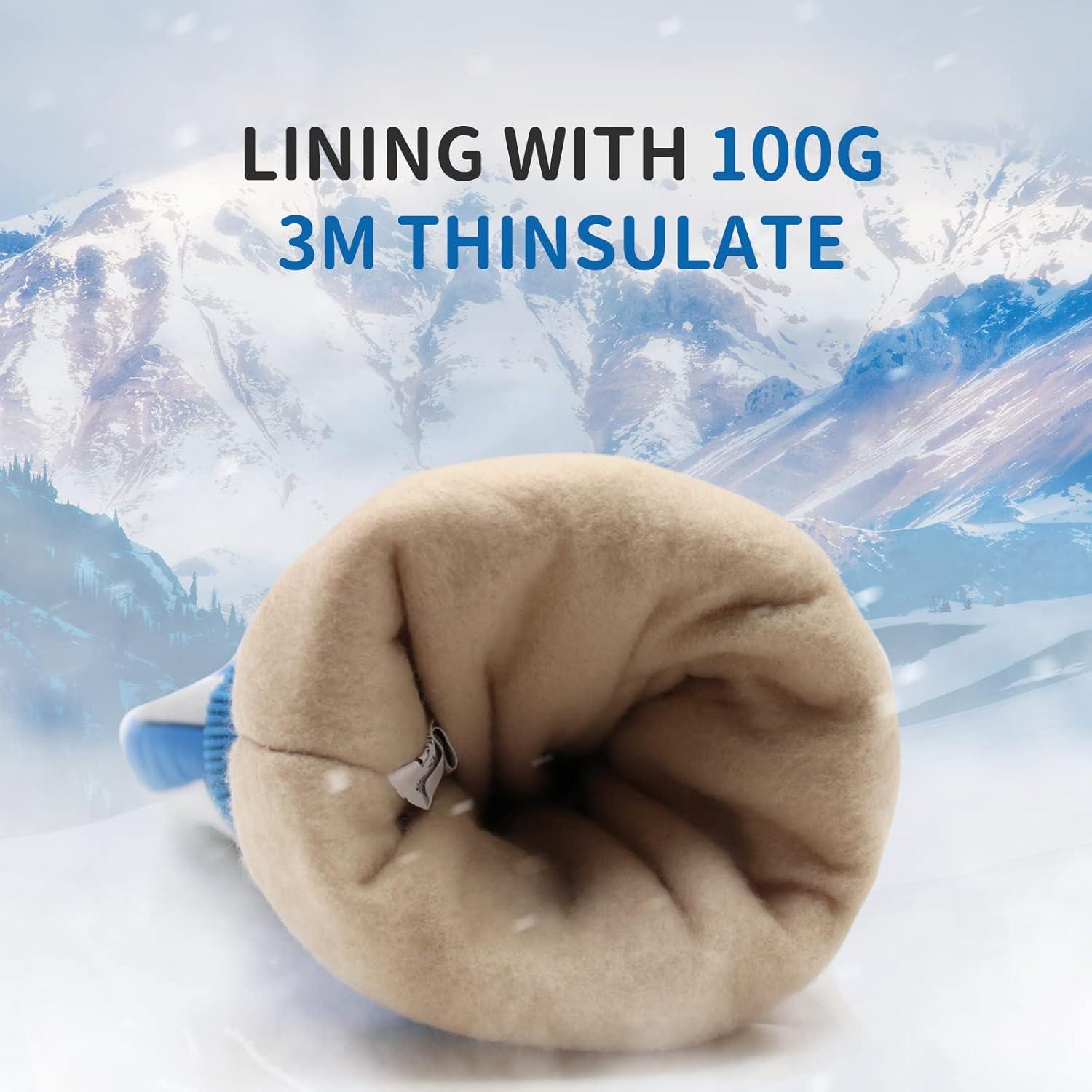 Guantes de Trabajo Impermeables Handlandy Térmicos Invierno