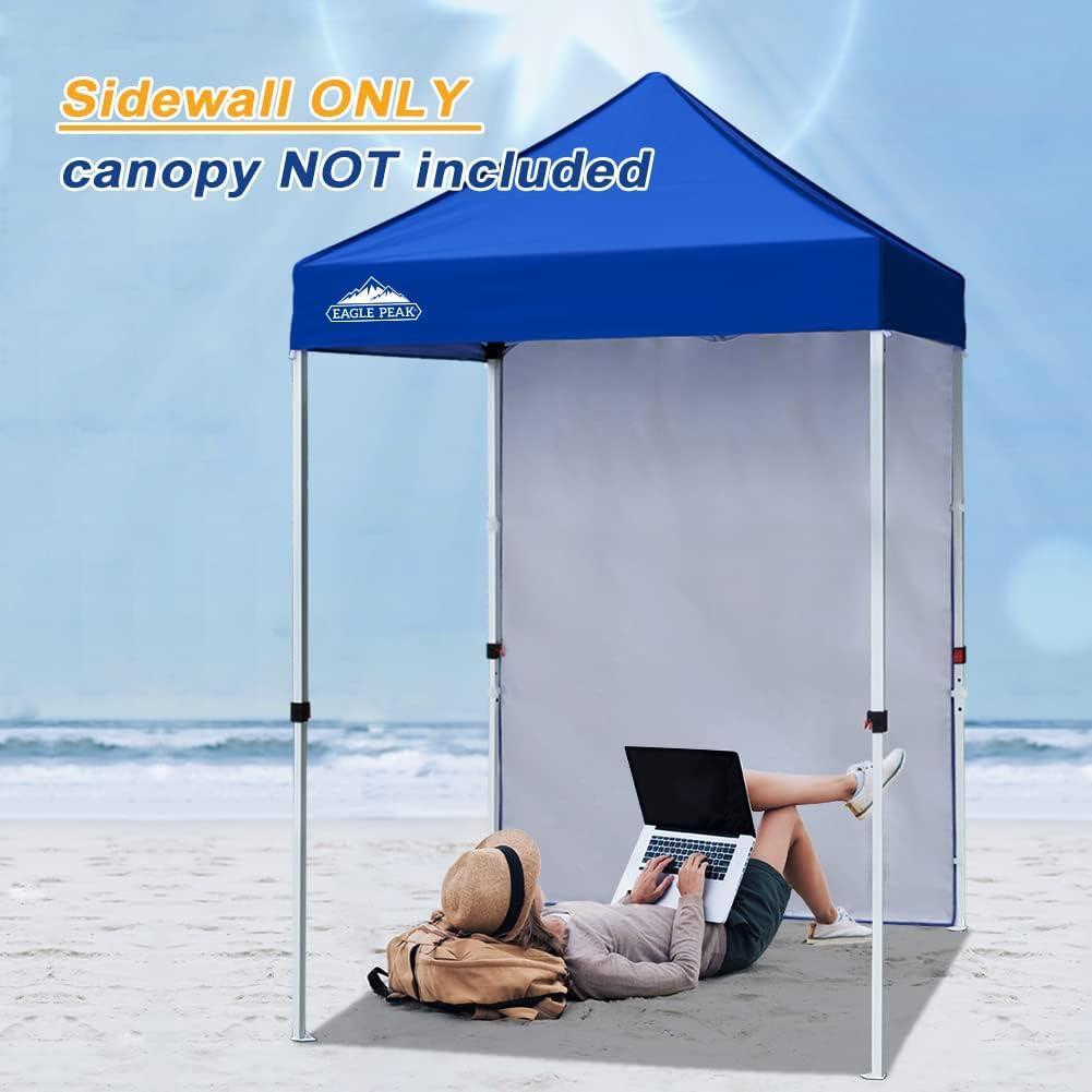 Pared lateral EAGLE PEAK 149.86x203.2 cm Azul para toldo