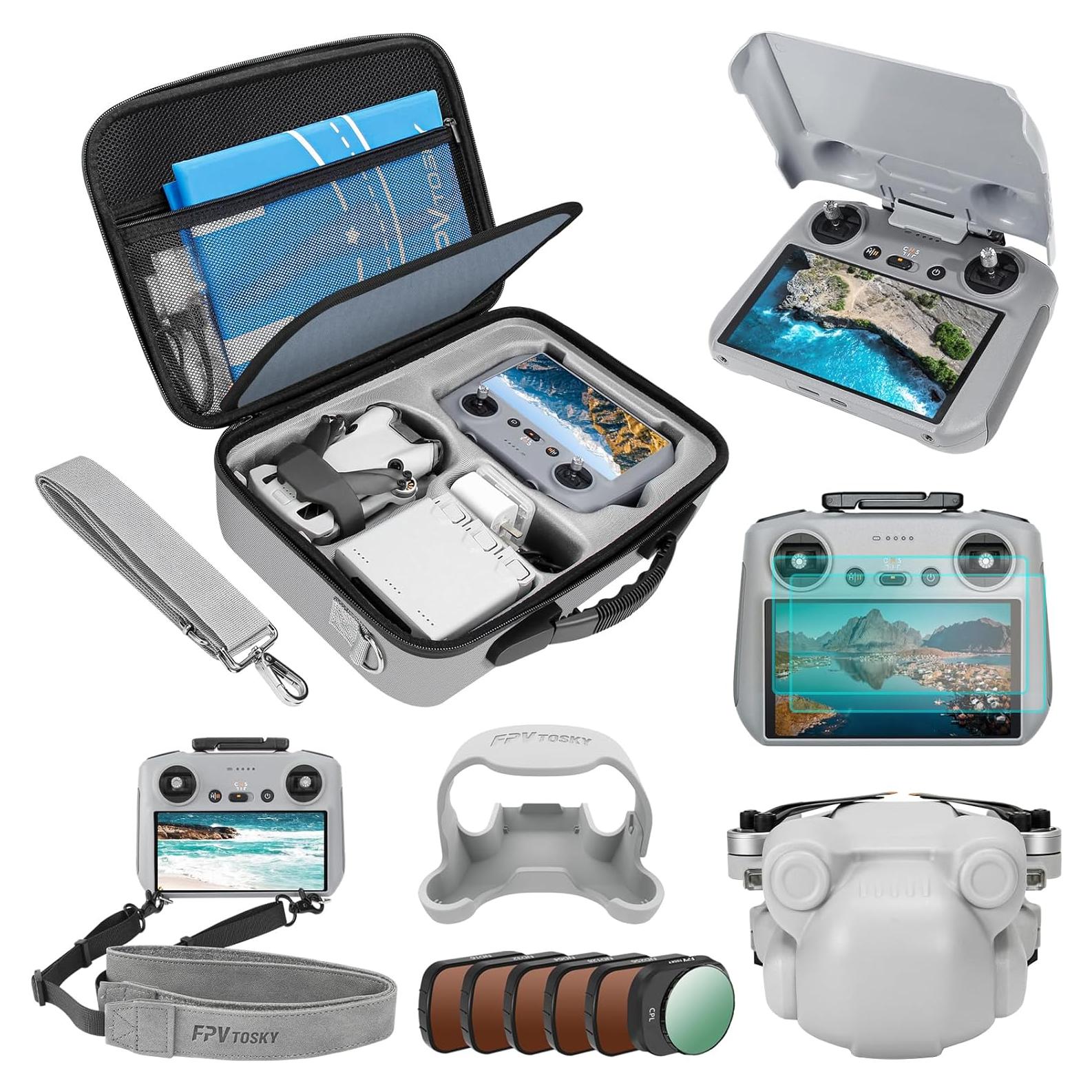 Accesorios FPVtosky Mini 4 Pro 7 en 1 con Estuche y Filtros