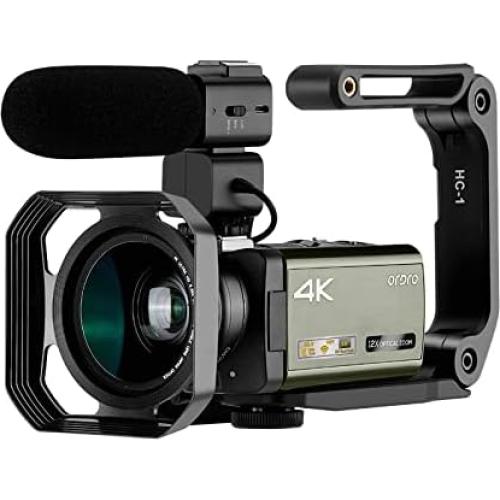 Cámara de Video 4K ORDRO AX65 con Zoom Óptico 12x y WiFi