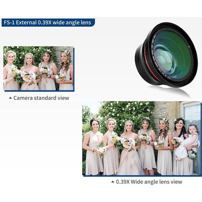 Cámara de Video 4K ORDRO AX65 con Zoom Óptico 12x y WiFi