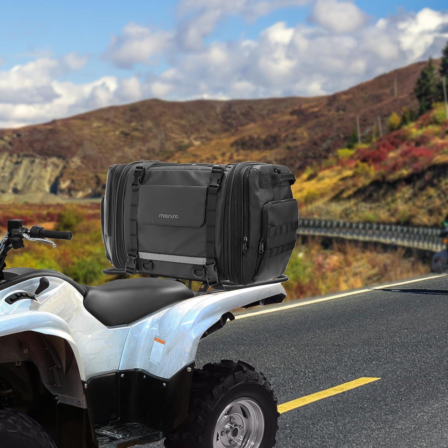 Bolsa de Cola para Motocicleta MOSISO Expandible 32L-48L