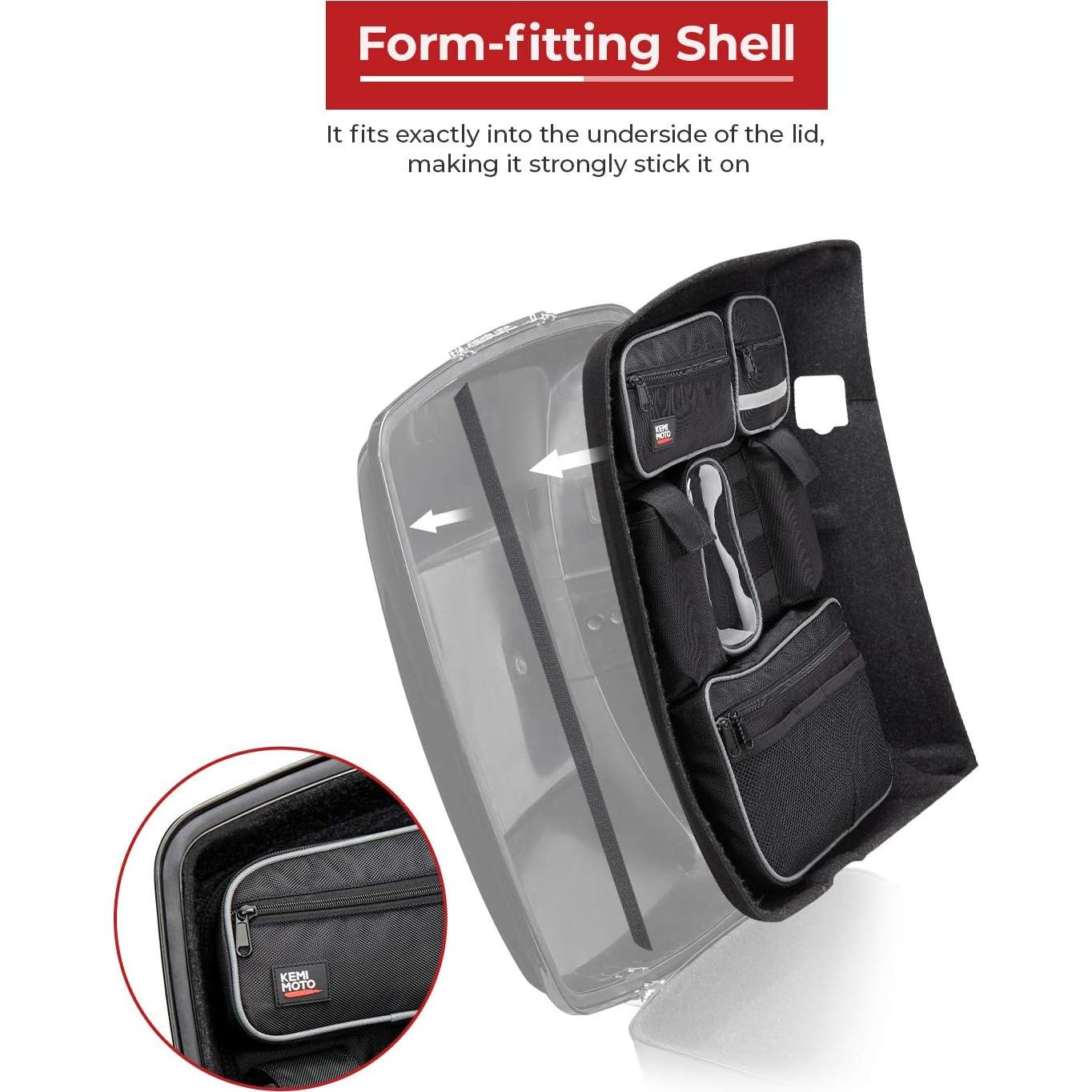Organizador de Tapa de Paquete KEMIMOTO para Touring 2014-2025