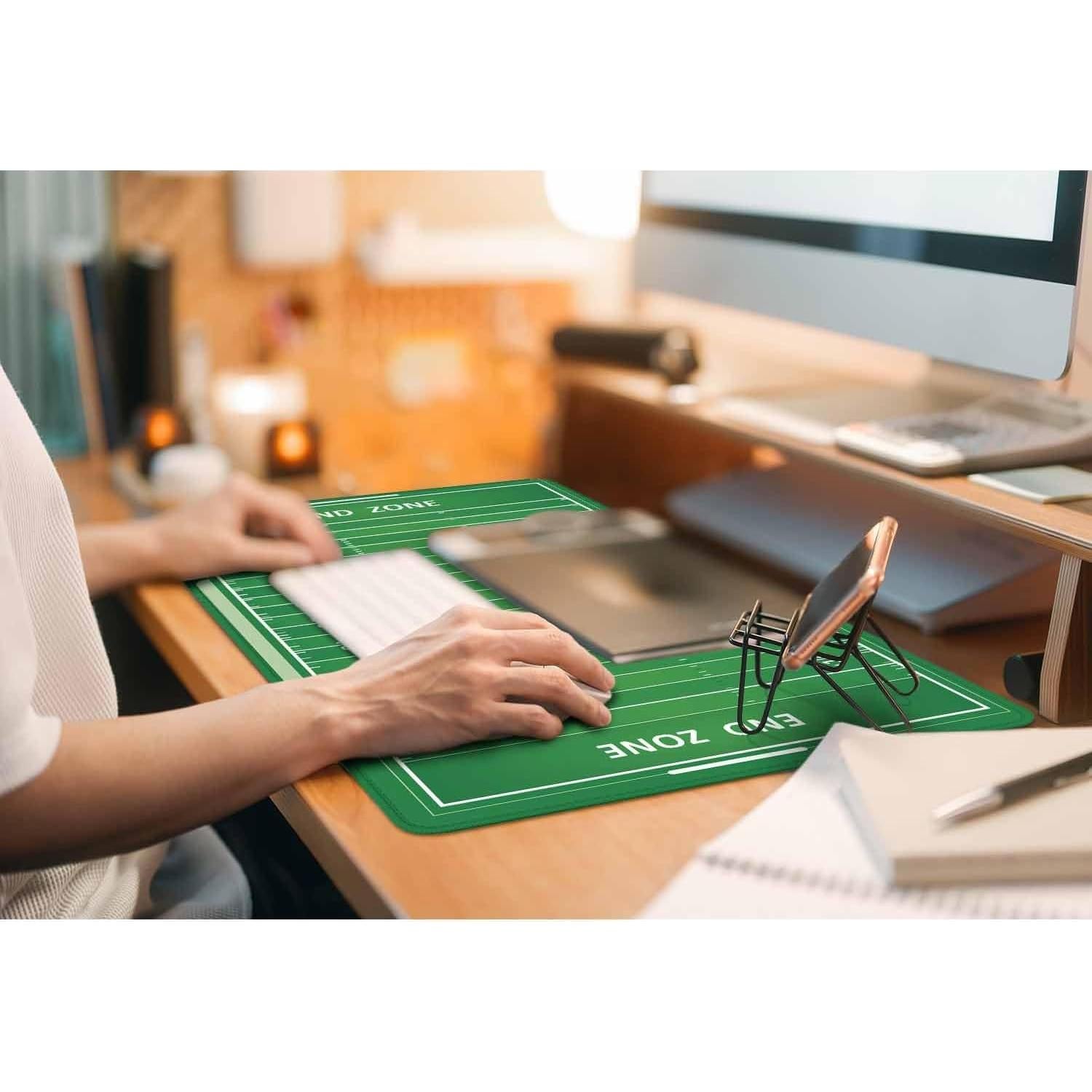 Alfombrilla de Ratón XL Y YIHANGBEST Campo de Fútbol 90x40cm