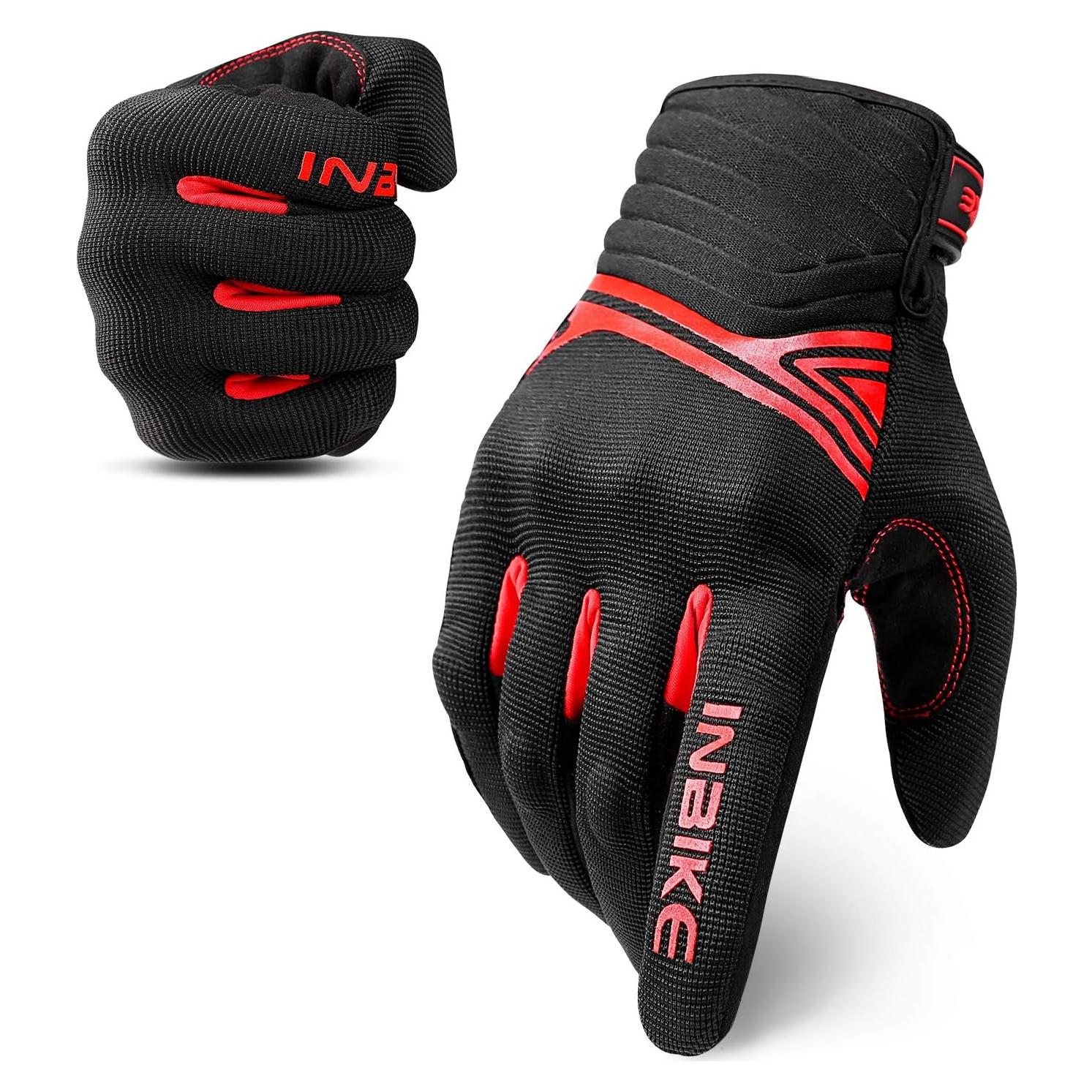 Guantes de motocicleta INBIKE transpirables con pantalla táctil