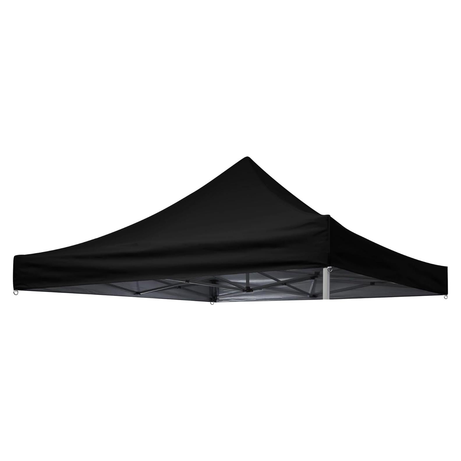 Cubierta de Reemplazo para Toldos Plegables Rinling 3x3m Negra