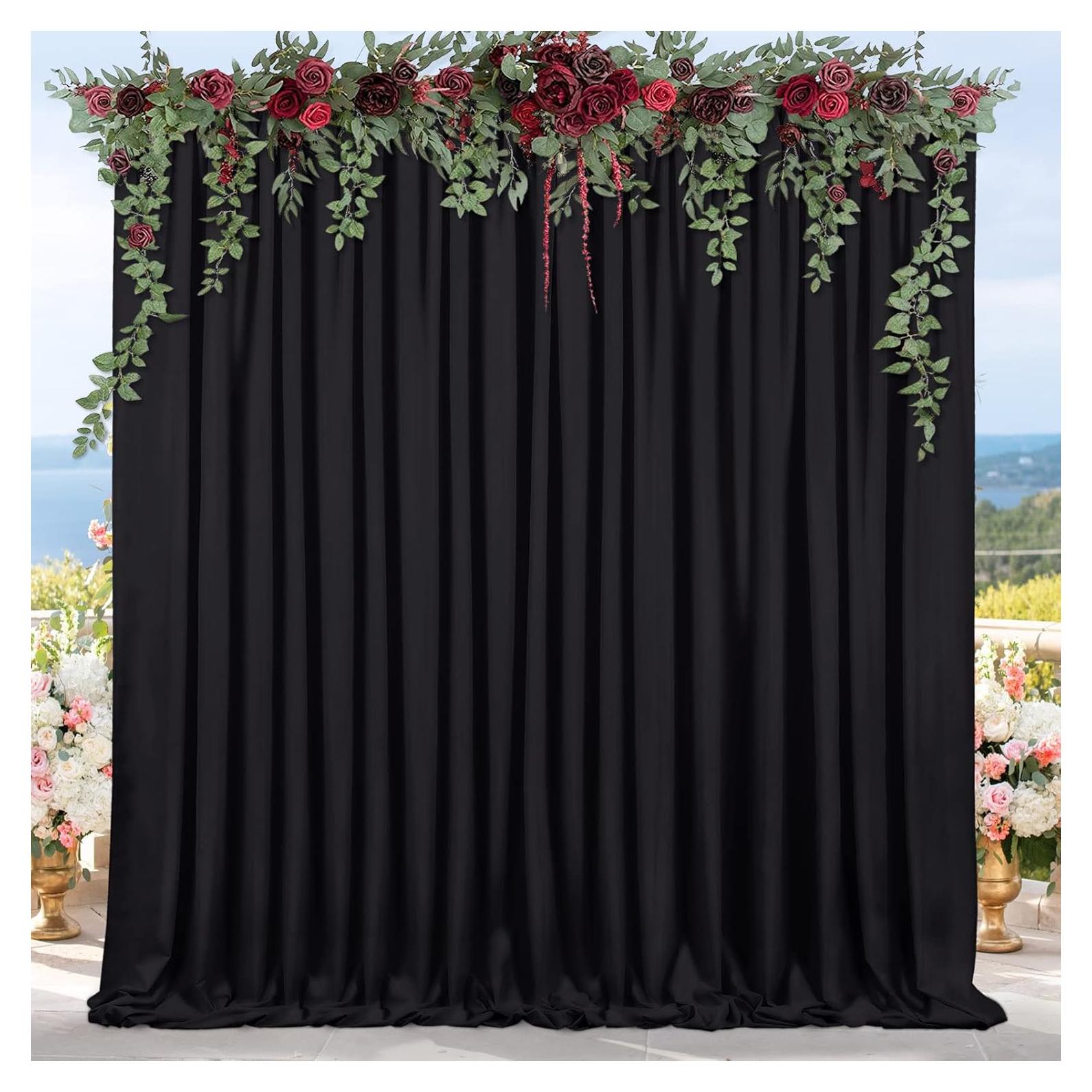 Cortinas de Fondo Negras B-COOL 2 Paneles 1.52m x 2.44m