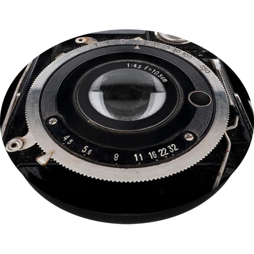 PopSockets PopGrip Lente de Cámara Manual Vintage Negro