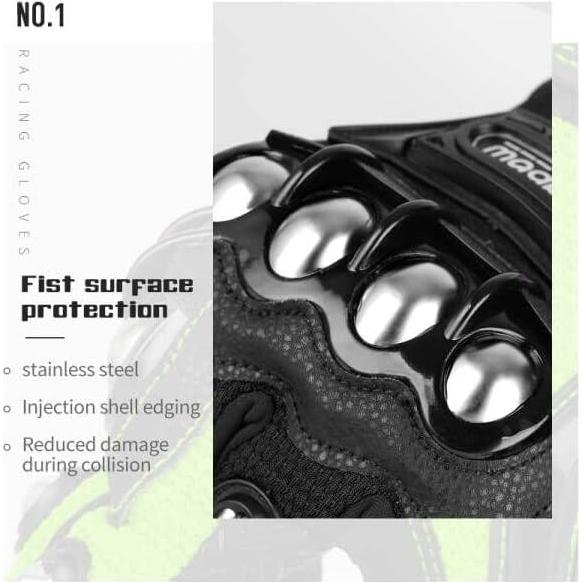 Guantes de Motocicleta Deflife Mac10C Tácticos Touchscreen